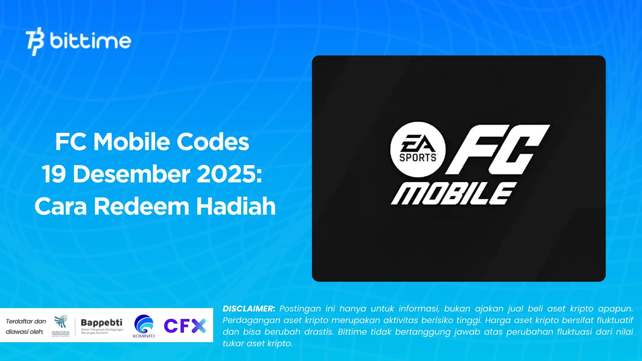 FC Mobile Codes 19 Desember 2025: Cara Redeem Hadiah