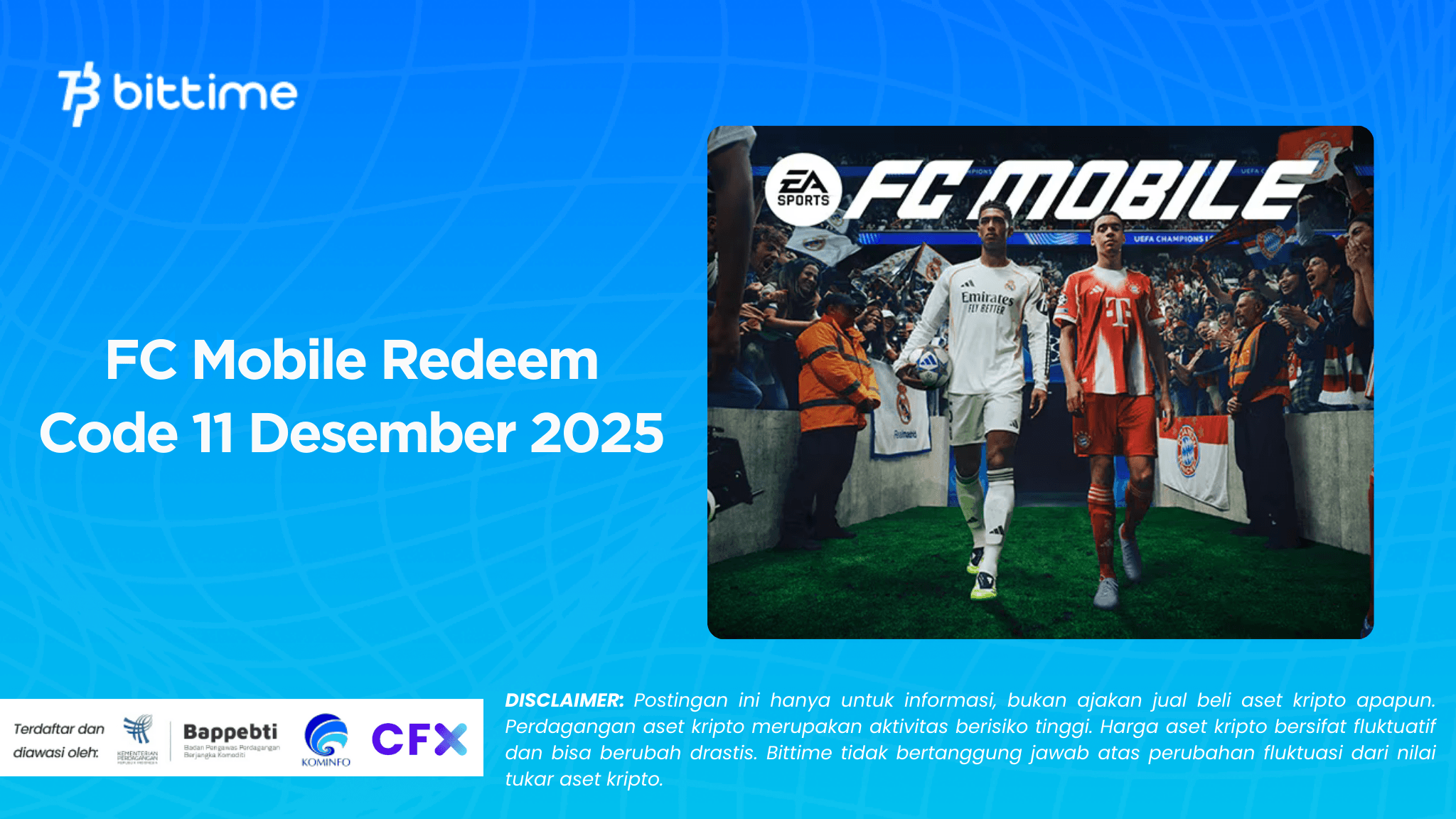 FC Mobile Redeem Code 11 Desember 2025