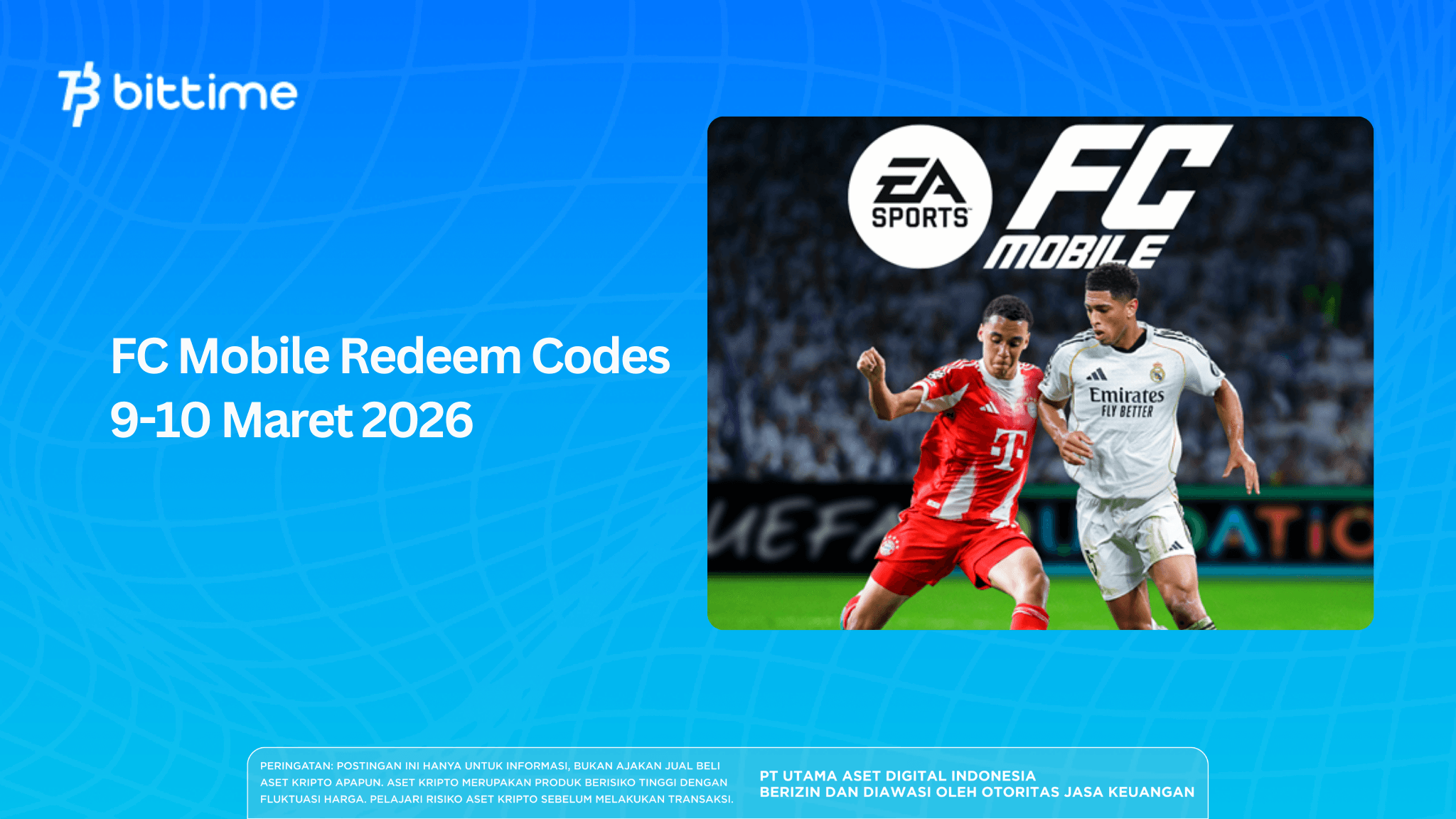 FC Mobile Redeem Codes 9-10 Maret 2026