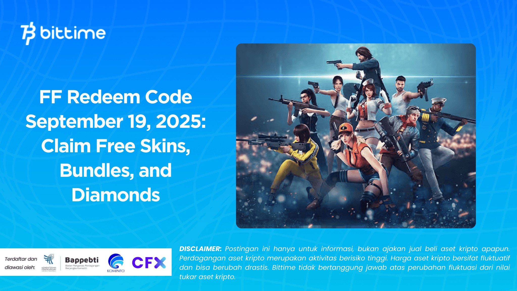 FF Redeem Code September 19, 2025: Claim Free Skins, Bundles, and Diamonds