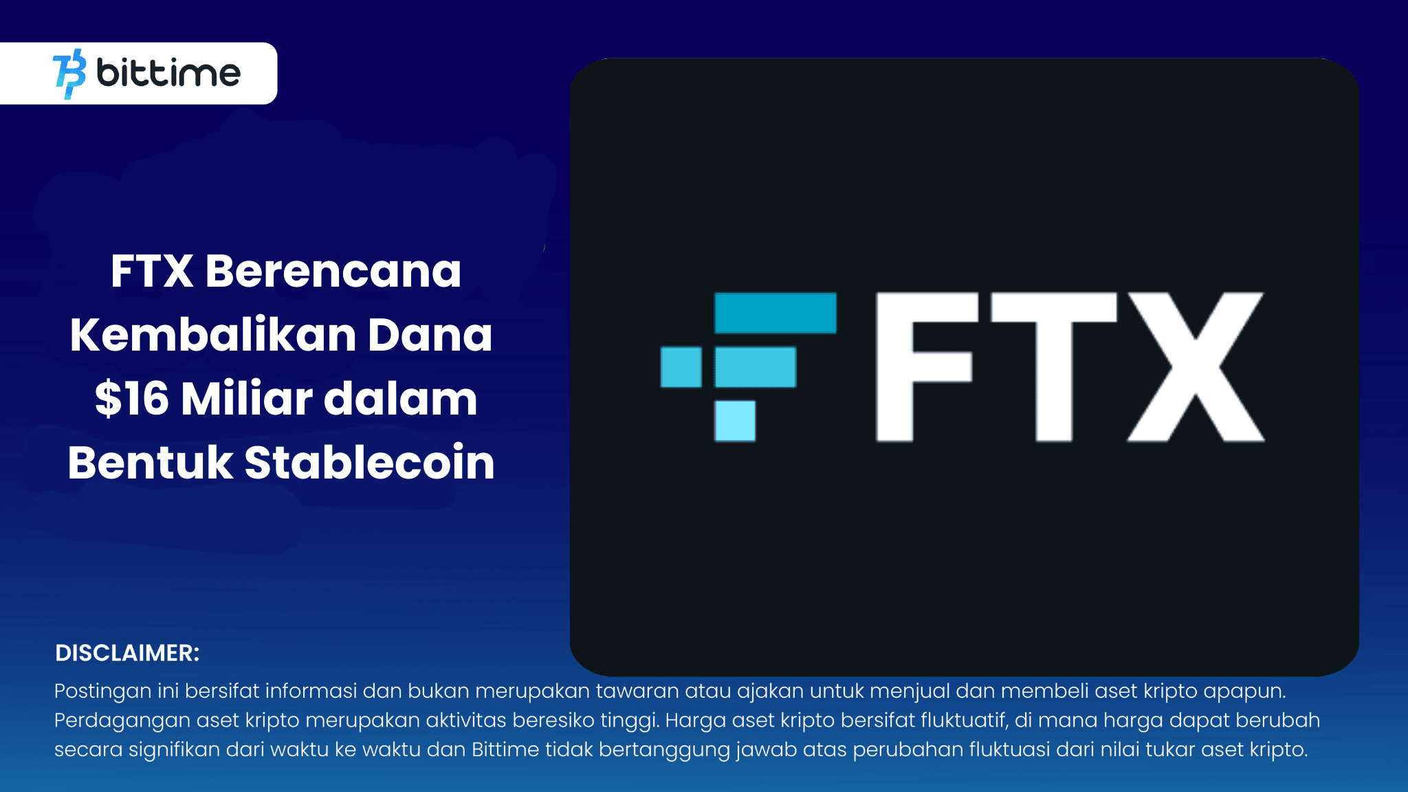 FTX Berencana Kembalikan Dana dalam Bentuk Stablecoin