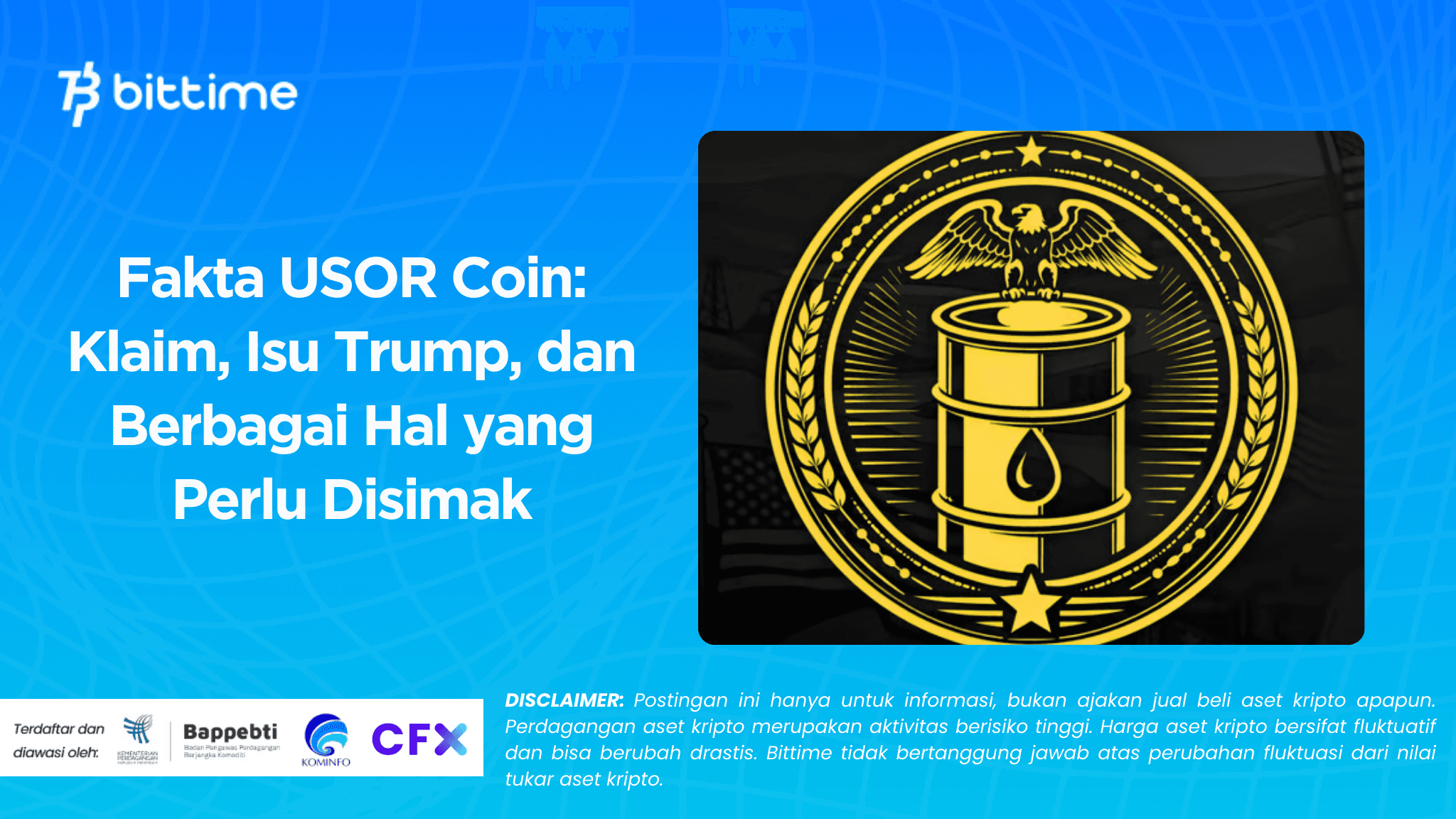 Fakta USOR Coin: Klaim, Isu Trump, dan Berbagai Hal yang Perlu Disimak
