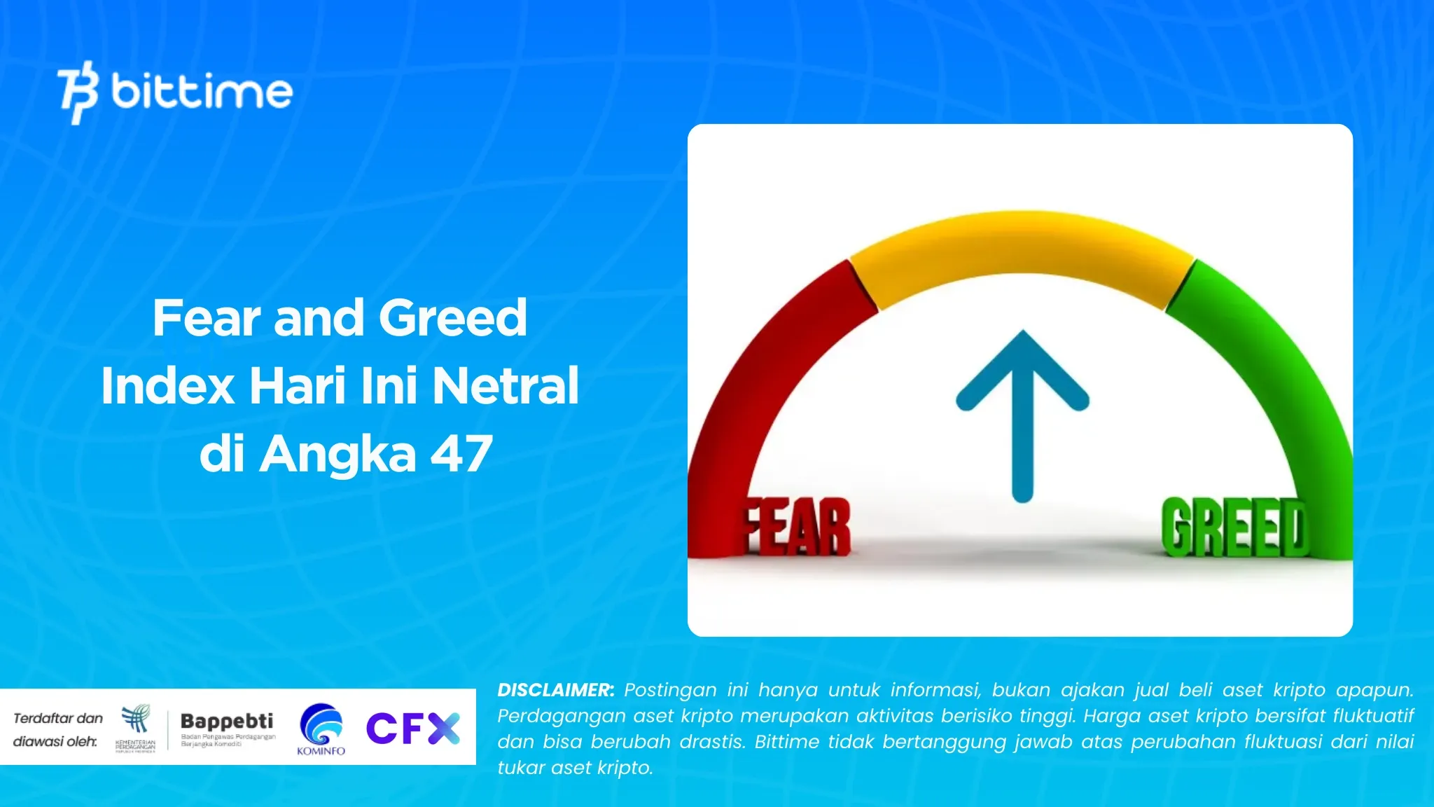 Fear and Greed Index Hari Ini