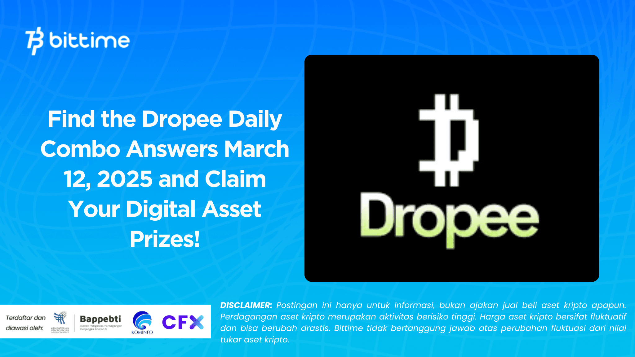 Find the Dropee Daily Combo Answers March 12, 2025 and Claim Your Digital Asset Prizes!.png