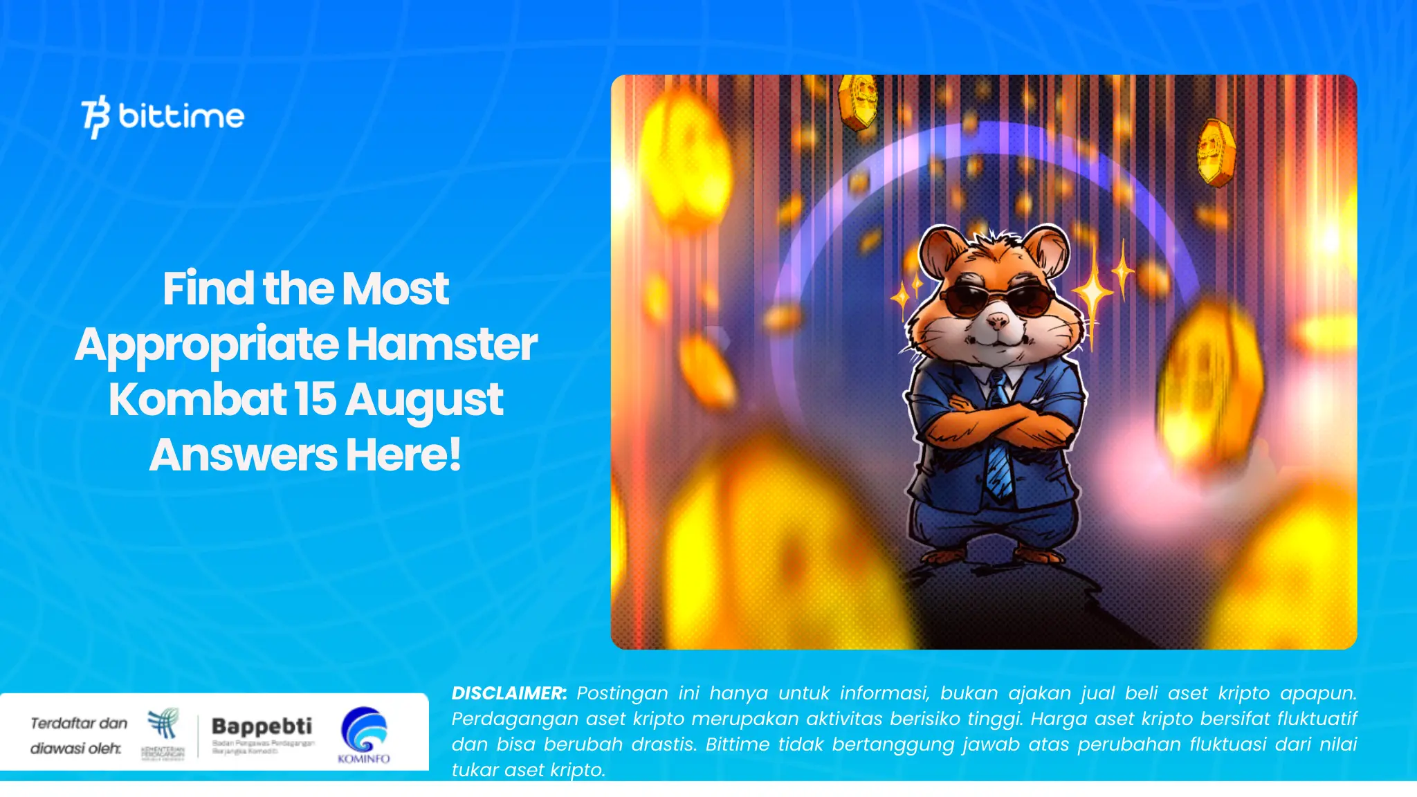 Find the Most Appropriate Hamster Kombat 15 August Answers Here!.webp