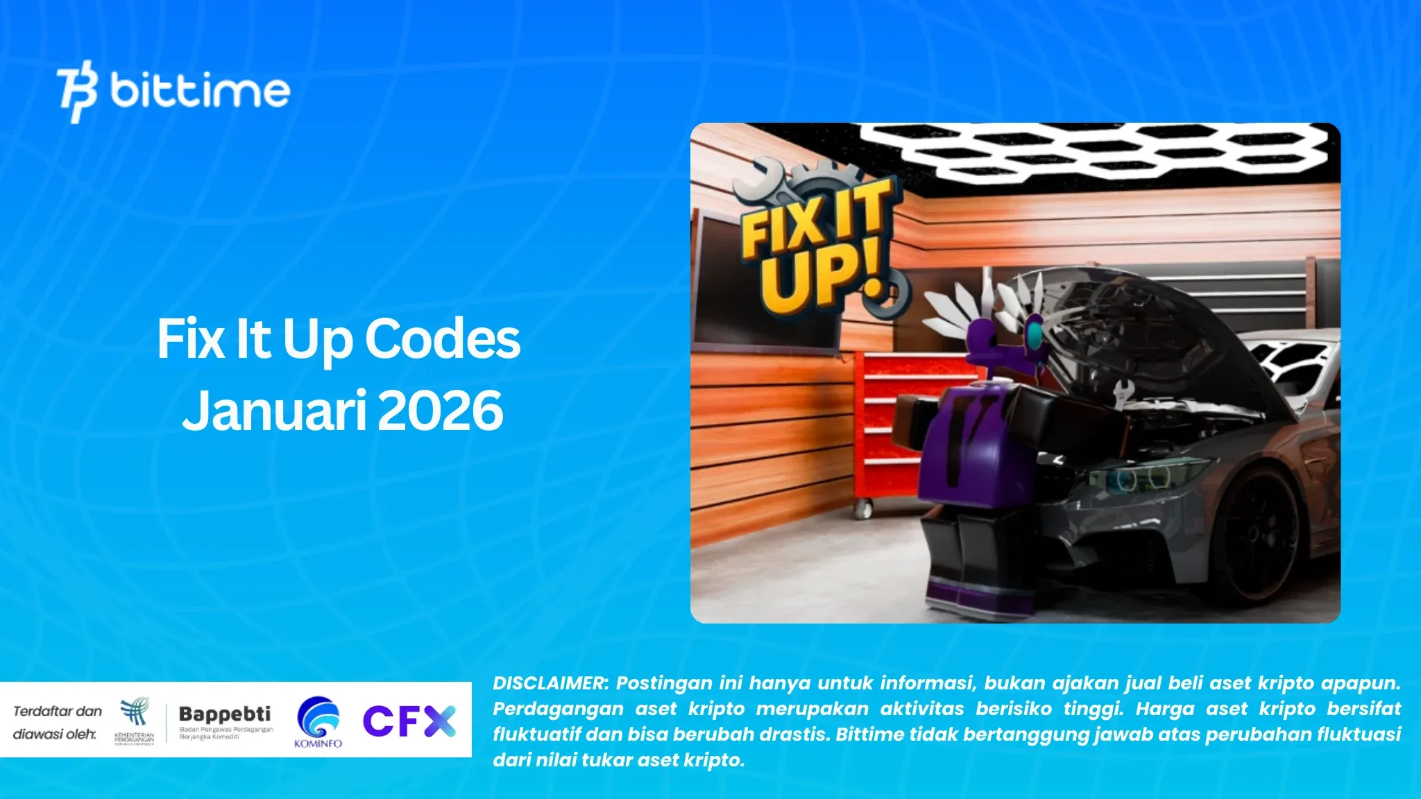Fix It Up Codes Januari 2026