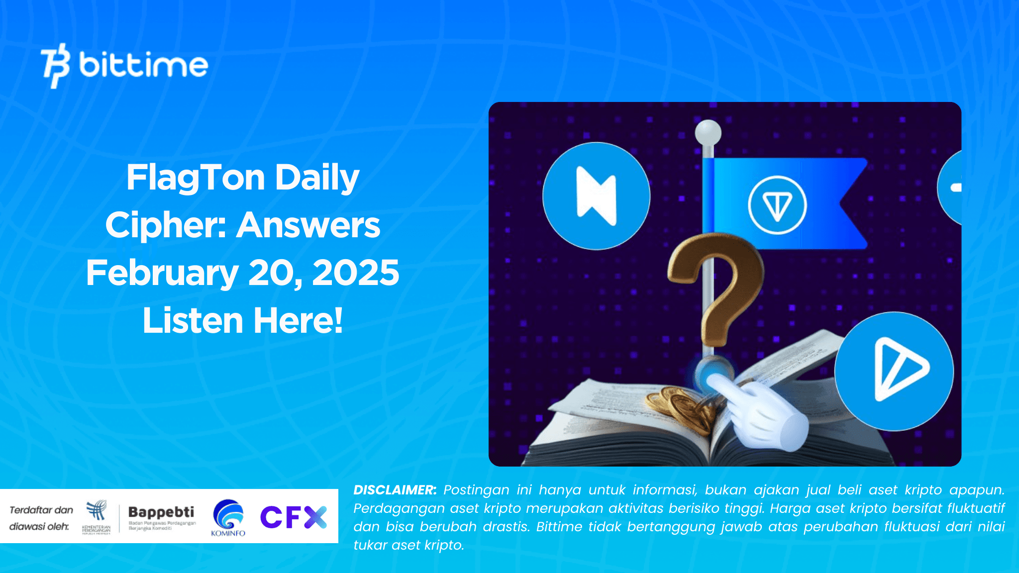 FlagTon Daily Cipher Answers February 20, 2025 Listen Here!.png