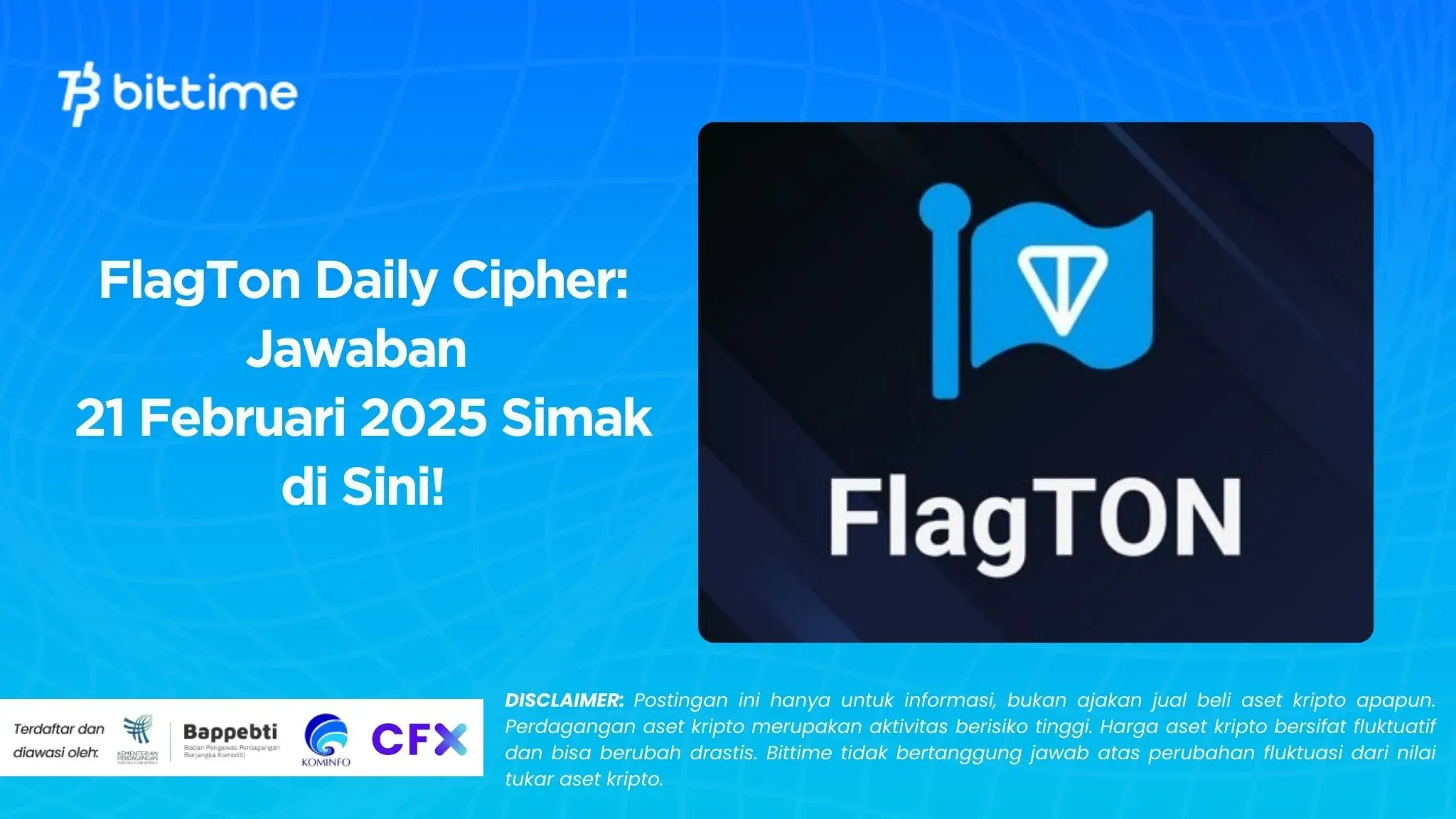 FlagTon Daily Cipher Jawaban 21 Februari 2025 Simak di Sini!.webp
