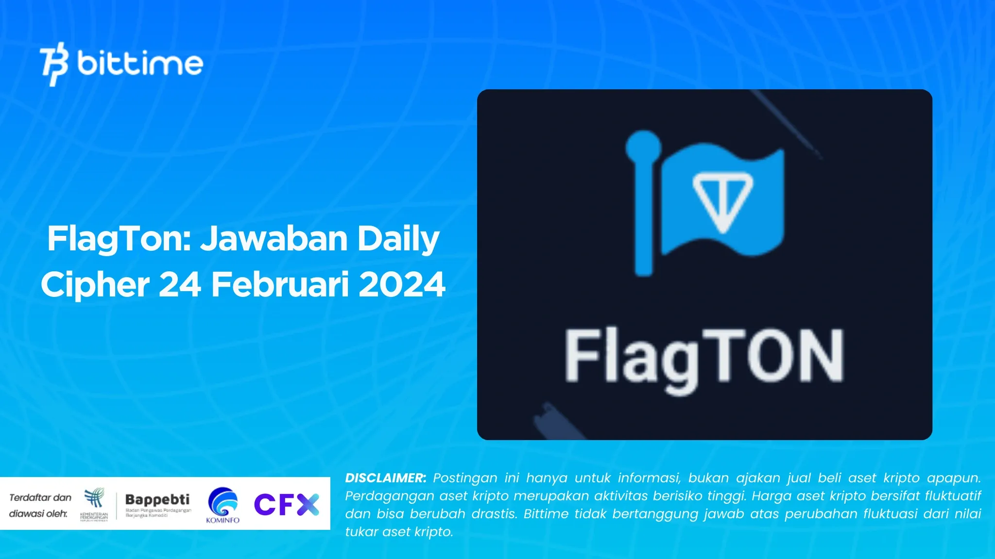 FlagTon Jawaban Daily Cipher 24 Februari 2024