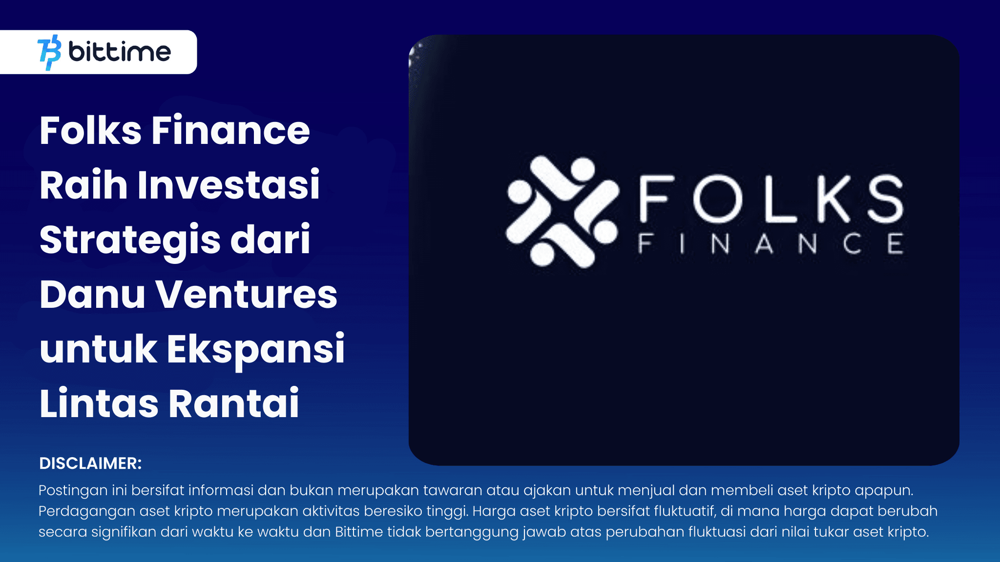 Folks Finance Raih Investasi Strategis - Bittime