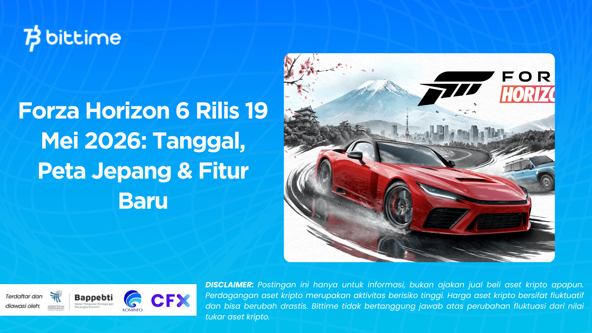 Forza Horizon 6 Rilis 19 Mei 2026: Tanggal, Peta Jepang & Fitur Baru