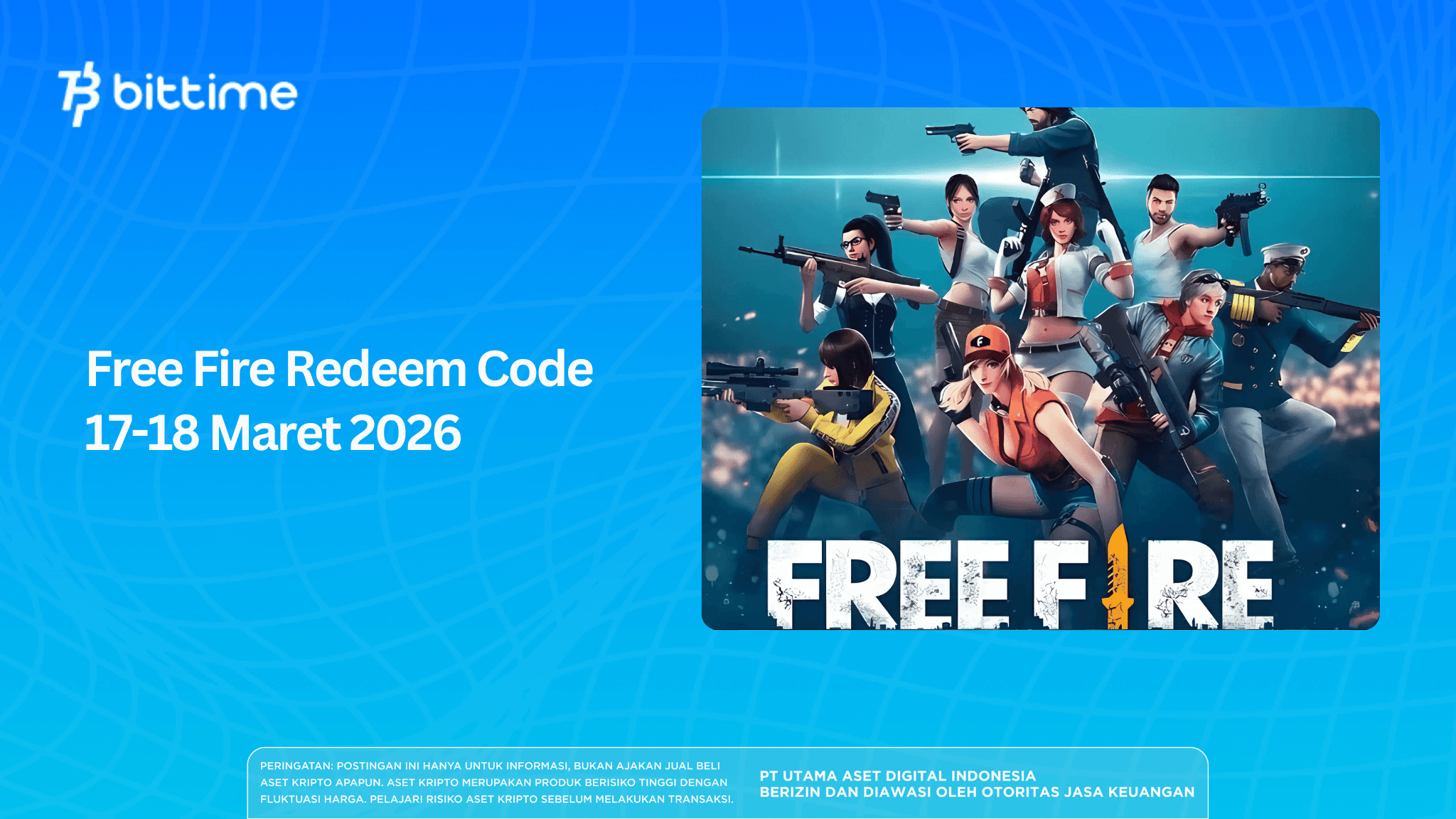 Free Fire Redeem Code 17-18 Maret 2026