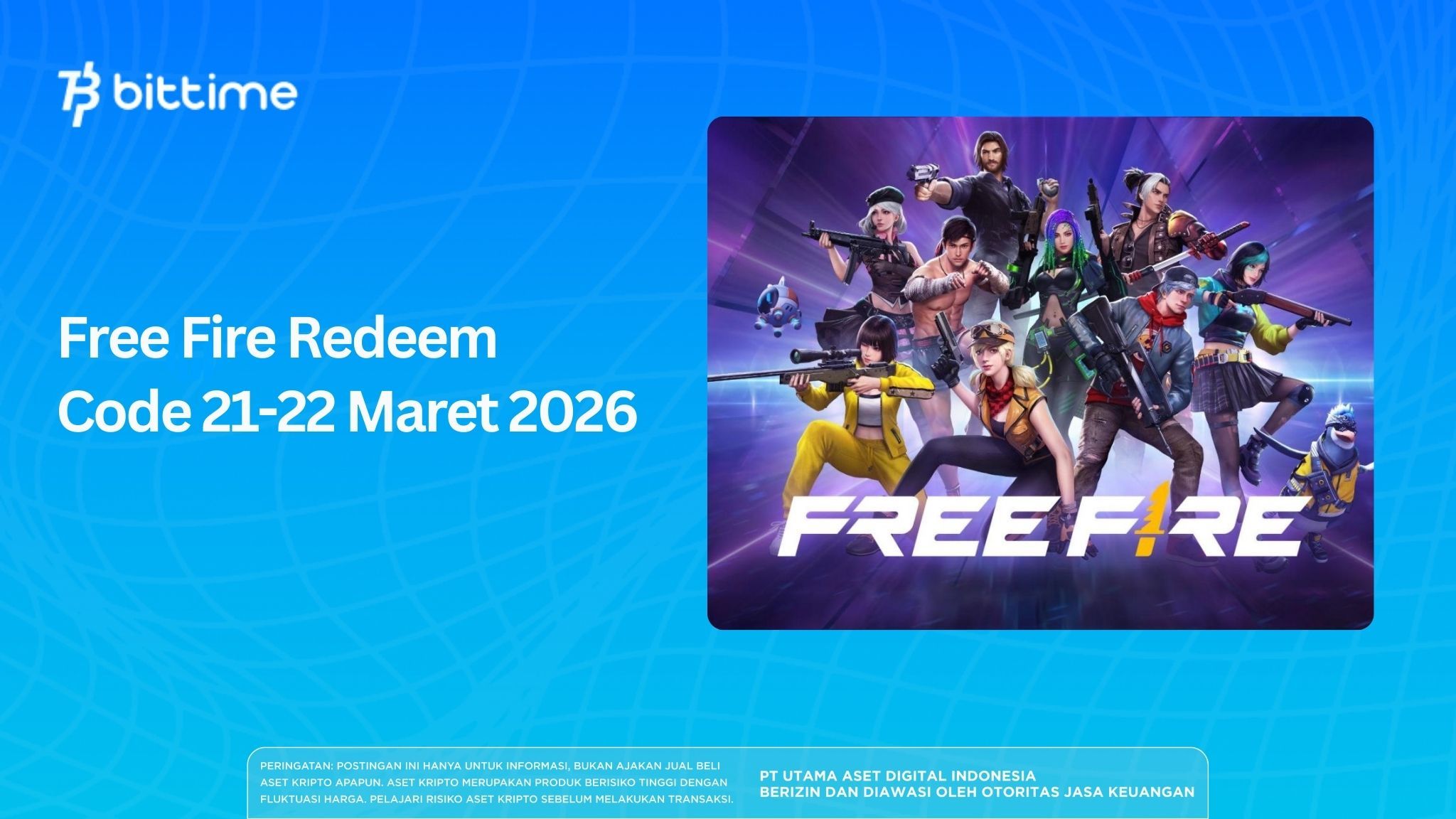 Free Fire Redeem Code for March 21–22, 2026