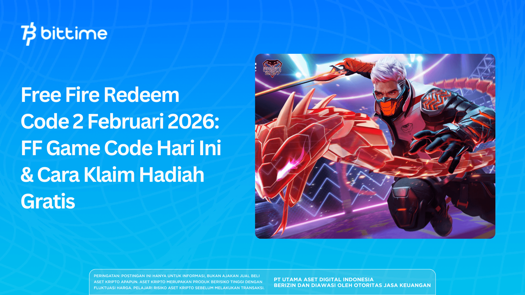 Free Fire Redeem Code February 2, 2026: Today's FF Game Code & How to Claim Free Rewards