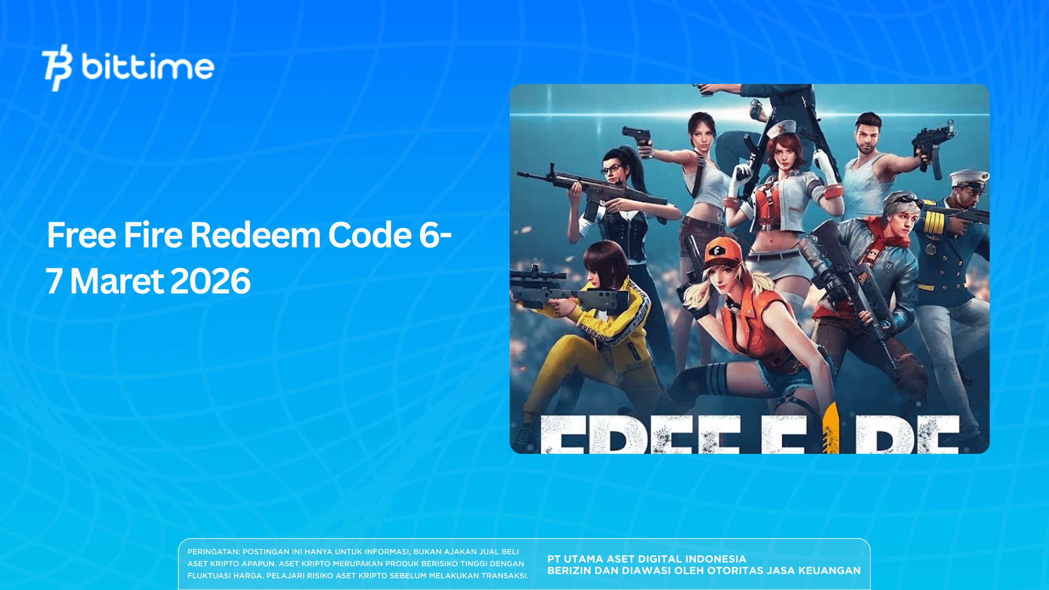 Free Fire Redeem Code 6-7 Maret 2026