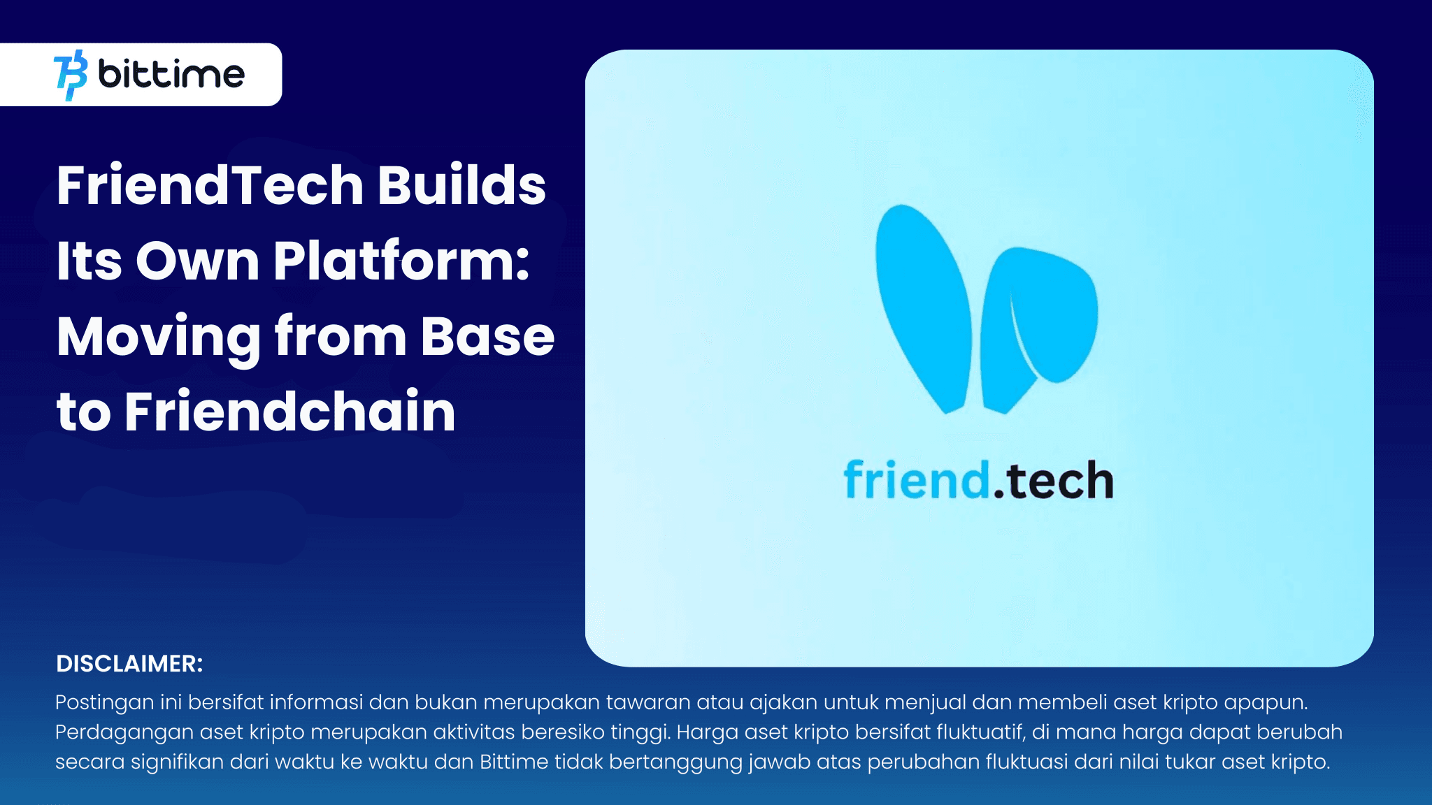 FriendTech moving to base - Bittime