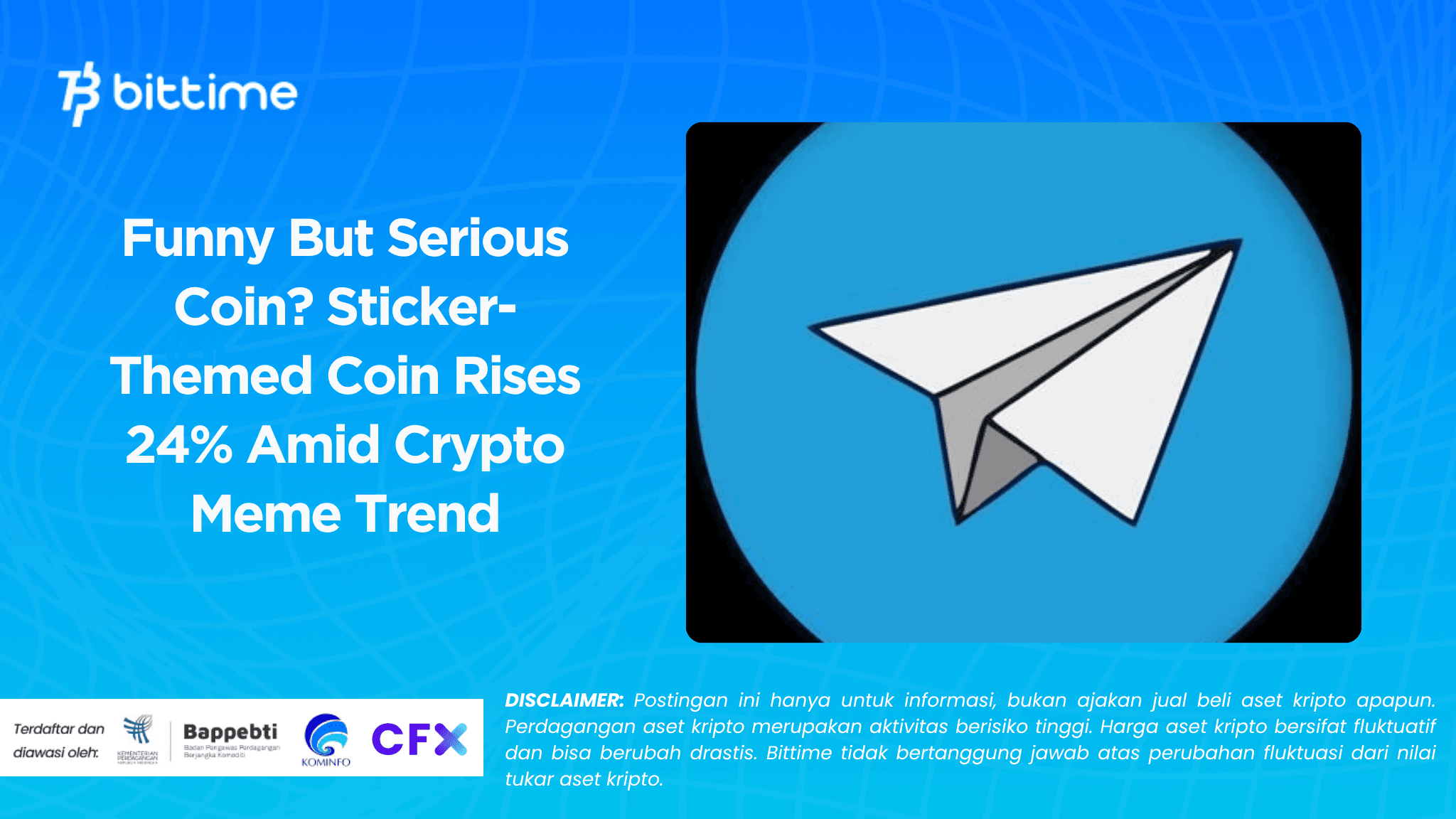 Funny But Serious Coin? Sticker-Themed Coin Rises 24% Amid Crypto Meme Trend