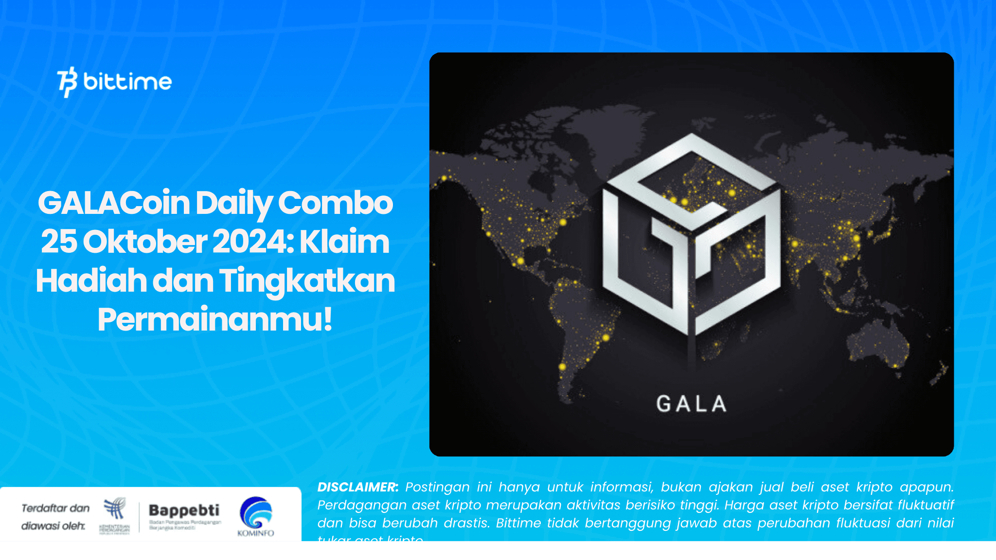 GALACoin Daily Combo 25 Oktober 2024: Klaim Hadiah dan Tingkatkan Permainanmu!