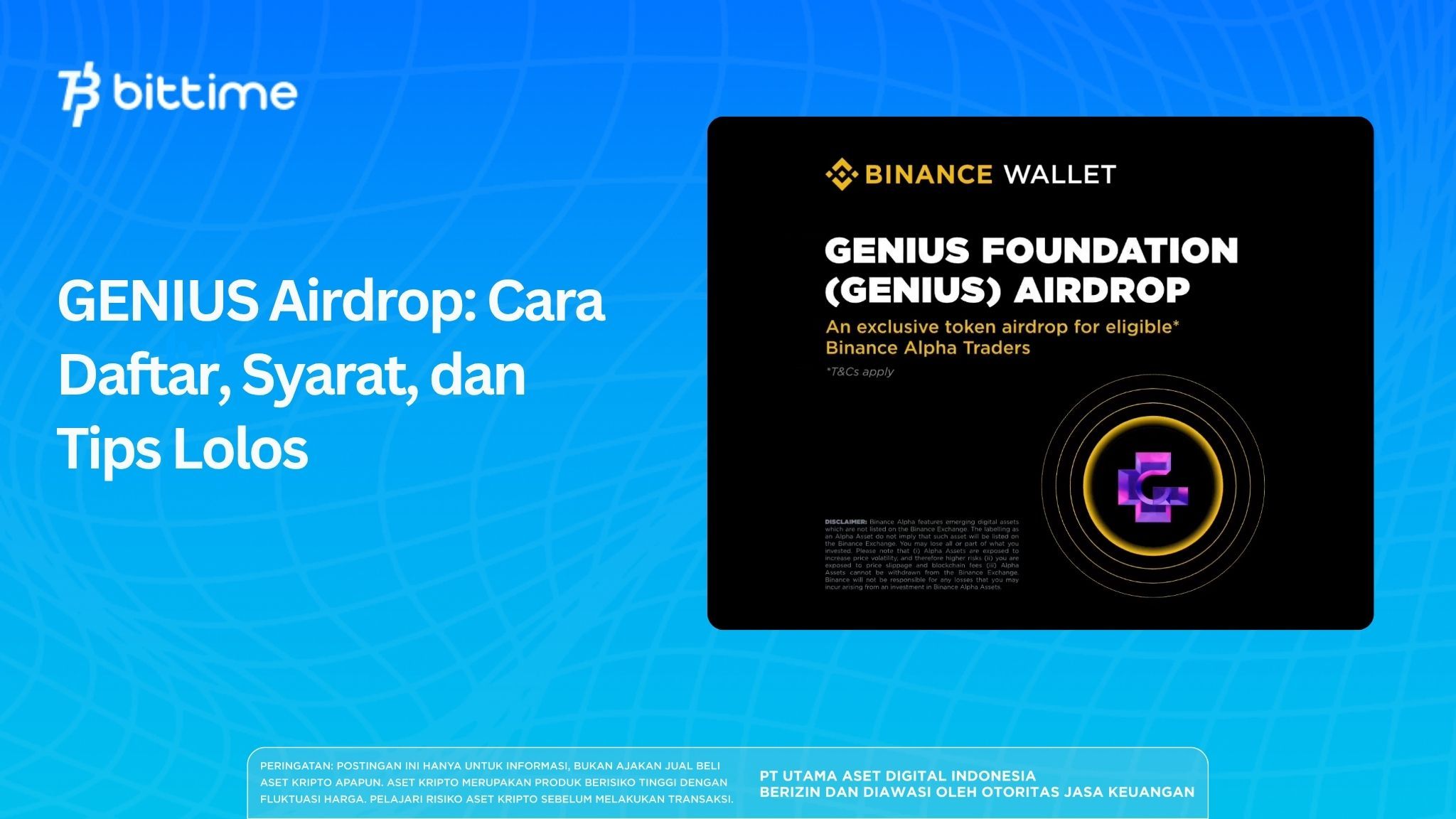 GENIUS Airdrop: How to Register, Requirements, and Tips to Succeed