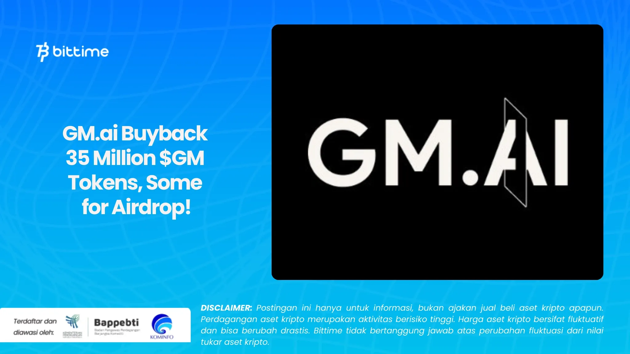 GM.ai Buyback 35 Million $GM Tokens, Some for Airdrop!