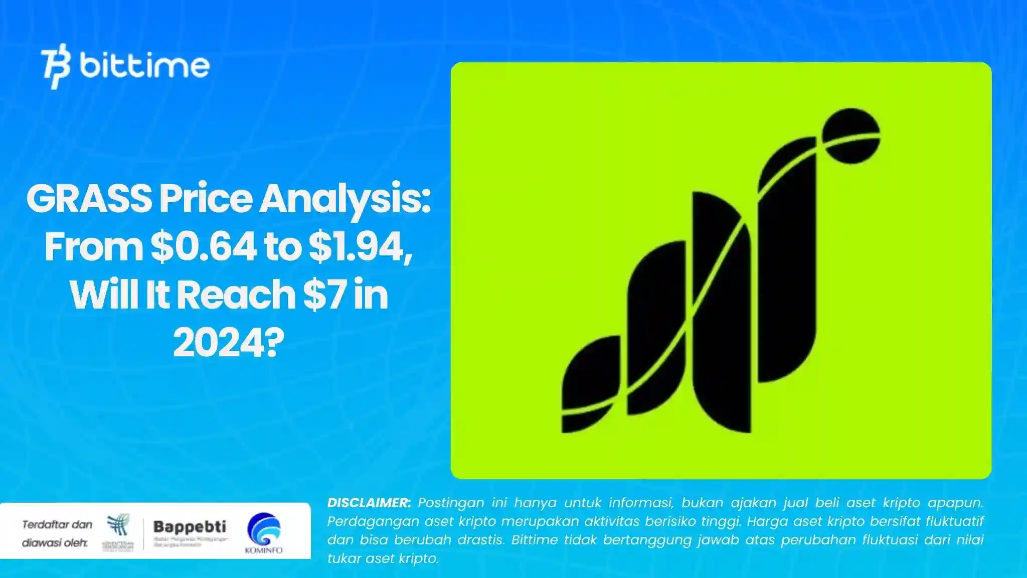 GRASS Price Analysis: From $0.64 to $1.94, Will It Reach $7 in 2024?