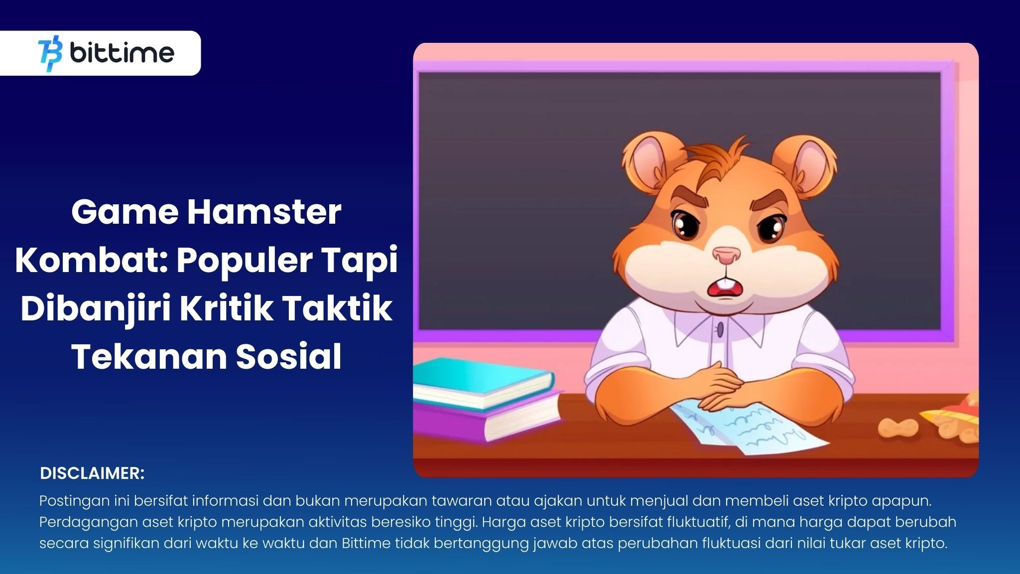 Game Hamster Kombat: Populer Tapi Dibanjiri Kritik Taktik Tekanan Sosial