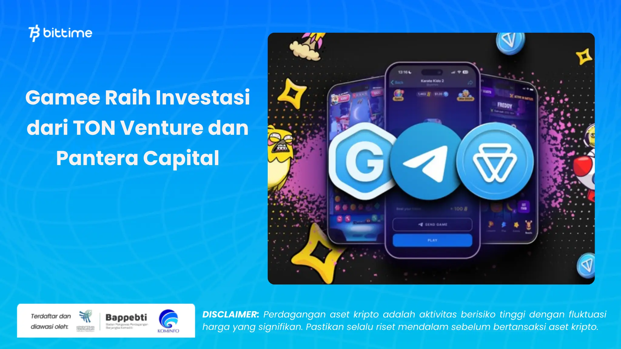 Gamee Raih Investasi dari Pantera Capital - Bittime