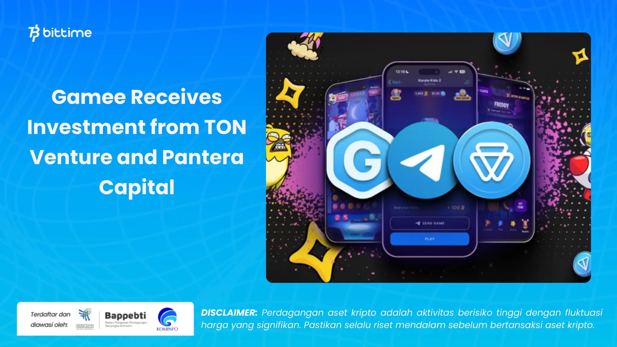 Gamee Raih Investasi dari Pantera Capital - Bittime