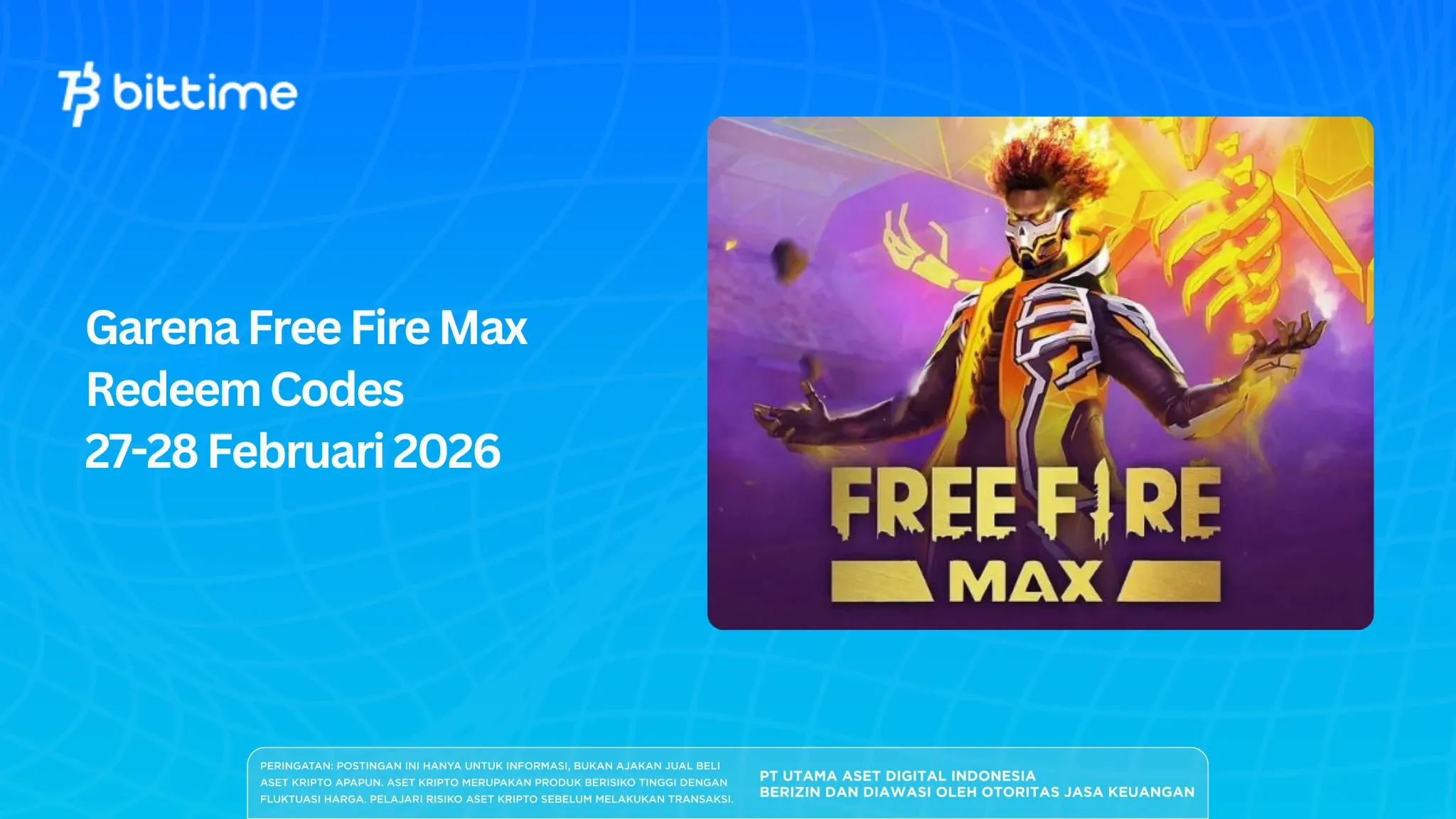 Garena Free Fire Max Redeem Codes February 27-28, 2026