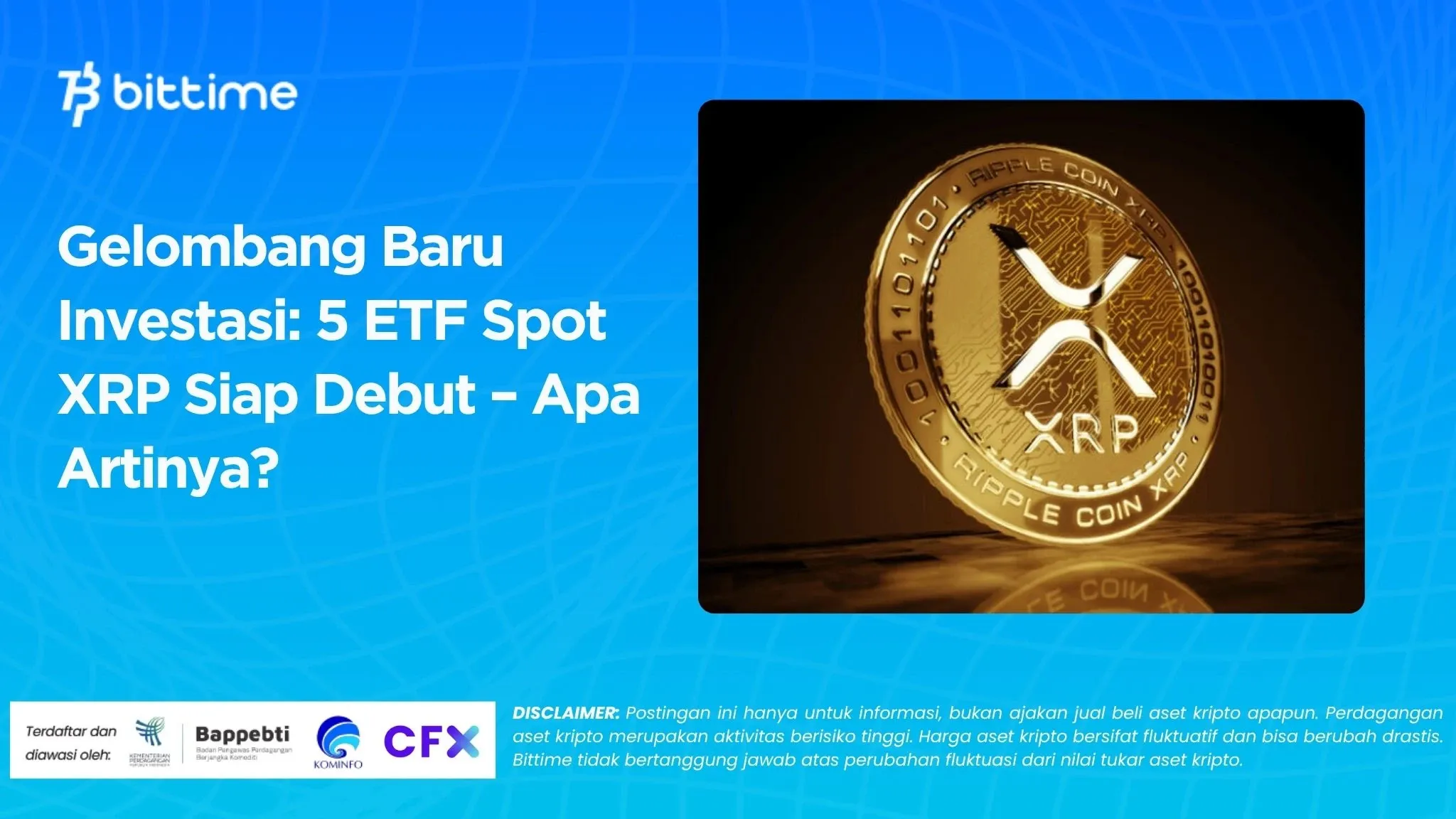 Gelombang Baru Investasi: 5 ETF Spot XRP Siap Debut – Apa Artinya?
