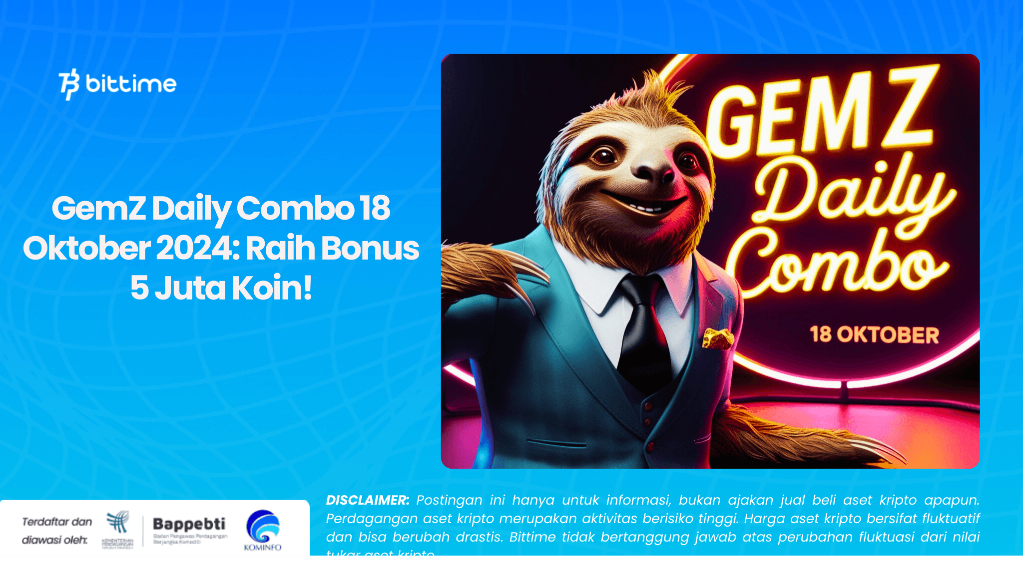 GemZ Daily Combo 18 Oktober 2024: Raih Bonus 5 Juta Koin!