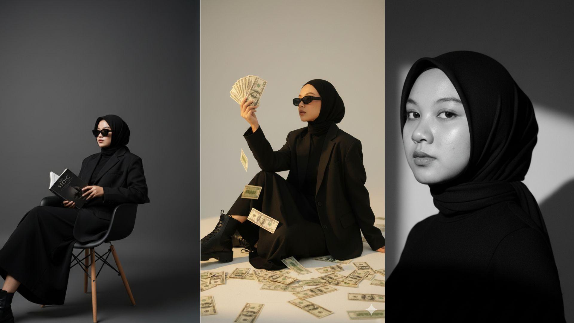 Gemini AI untuk Foto Studio dan Foto Pakai Jas