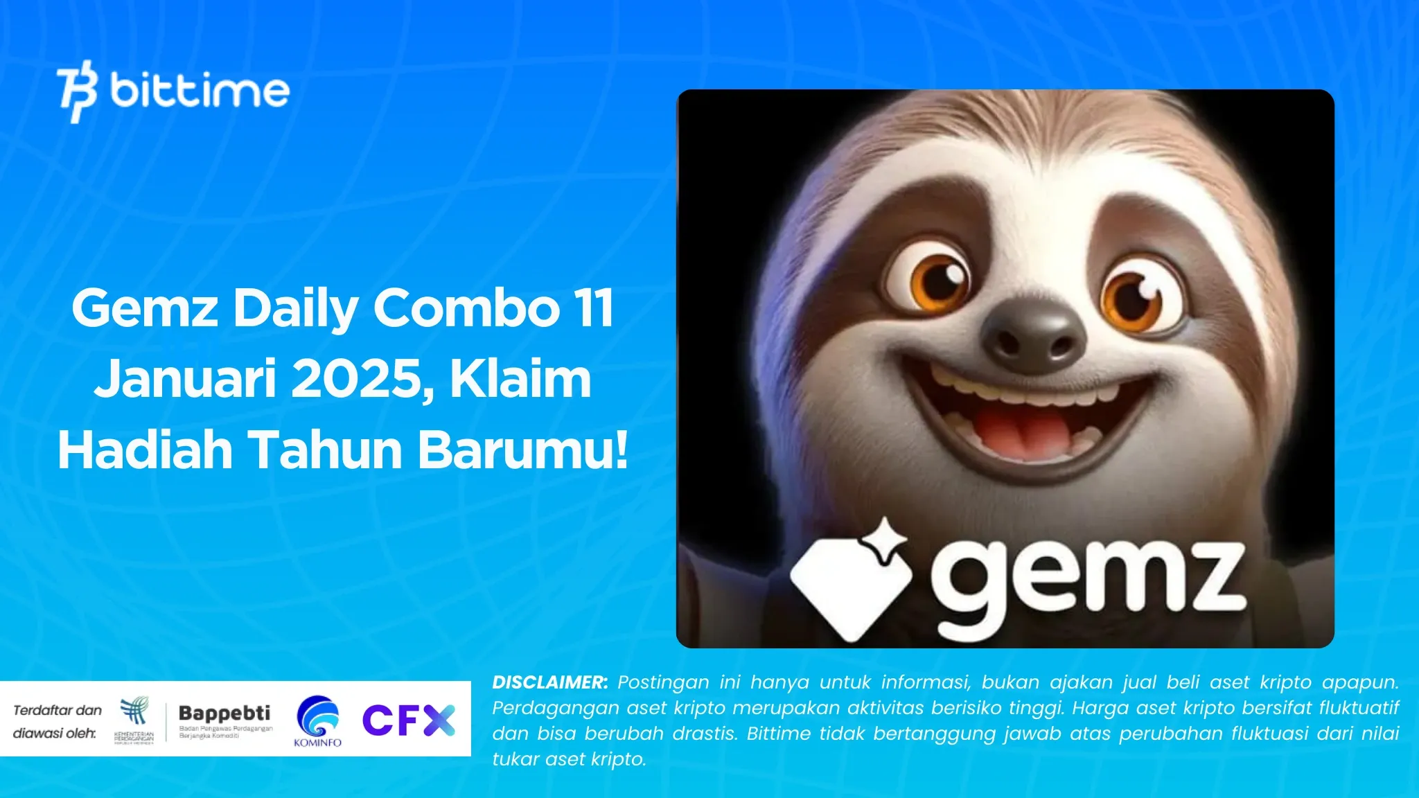 Gemz Daily Combo 11 Januari 2025, Klaim Hadiah Tahun Barumu!.webp