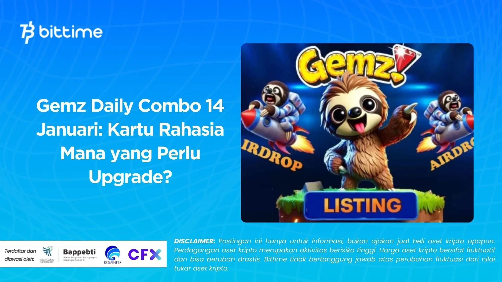 Gemz Daily Combo 14 Januari