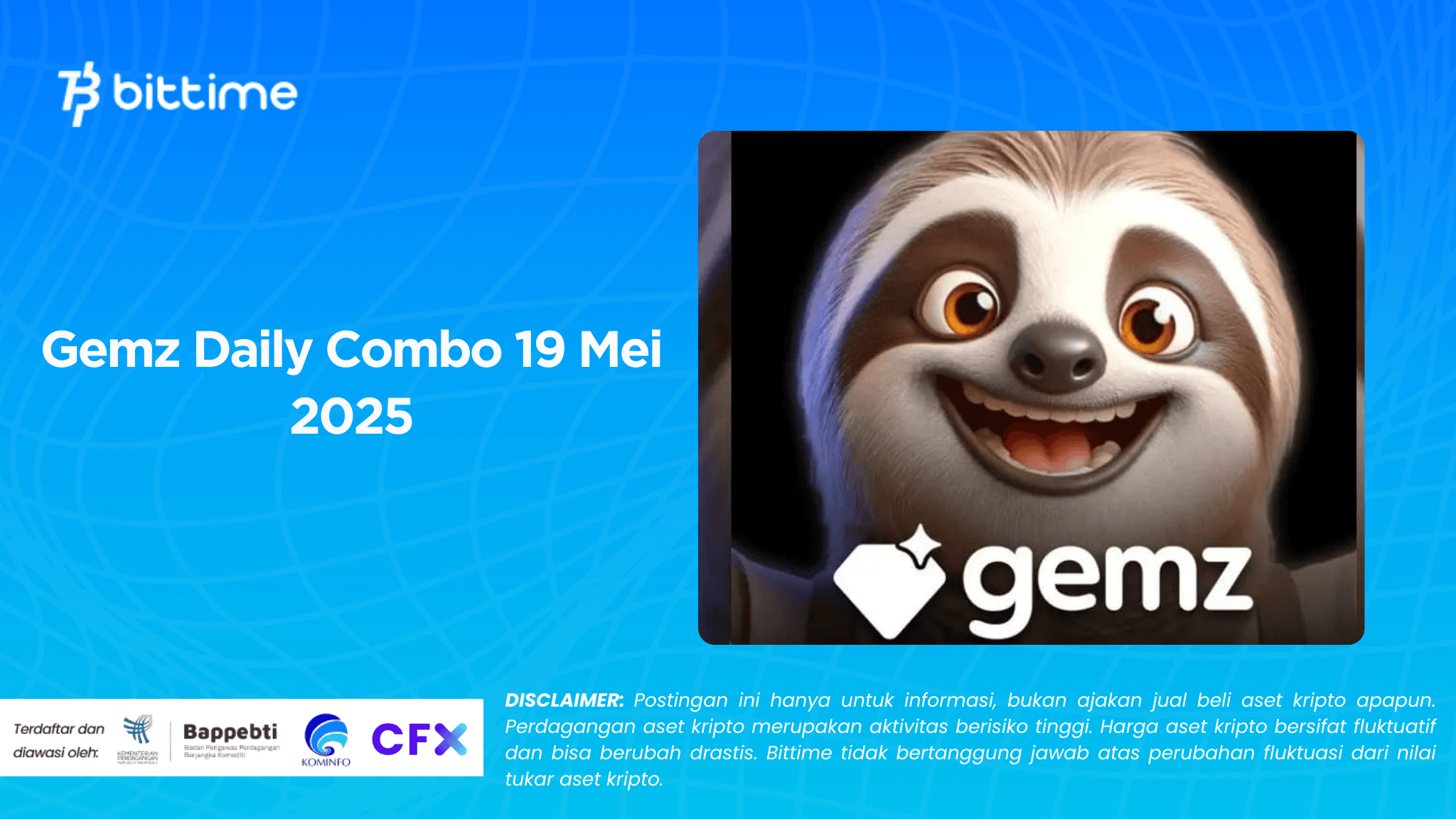 Gemz Daily Combo 19 Mei 2025
