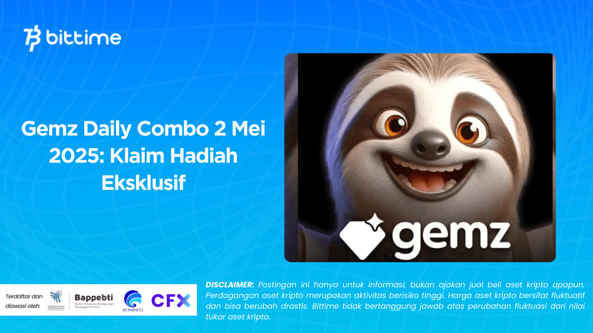 Gemz Daily Combo 2 Mei 2025 Klaim Hadiah Eksklusif