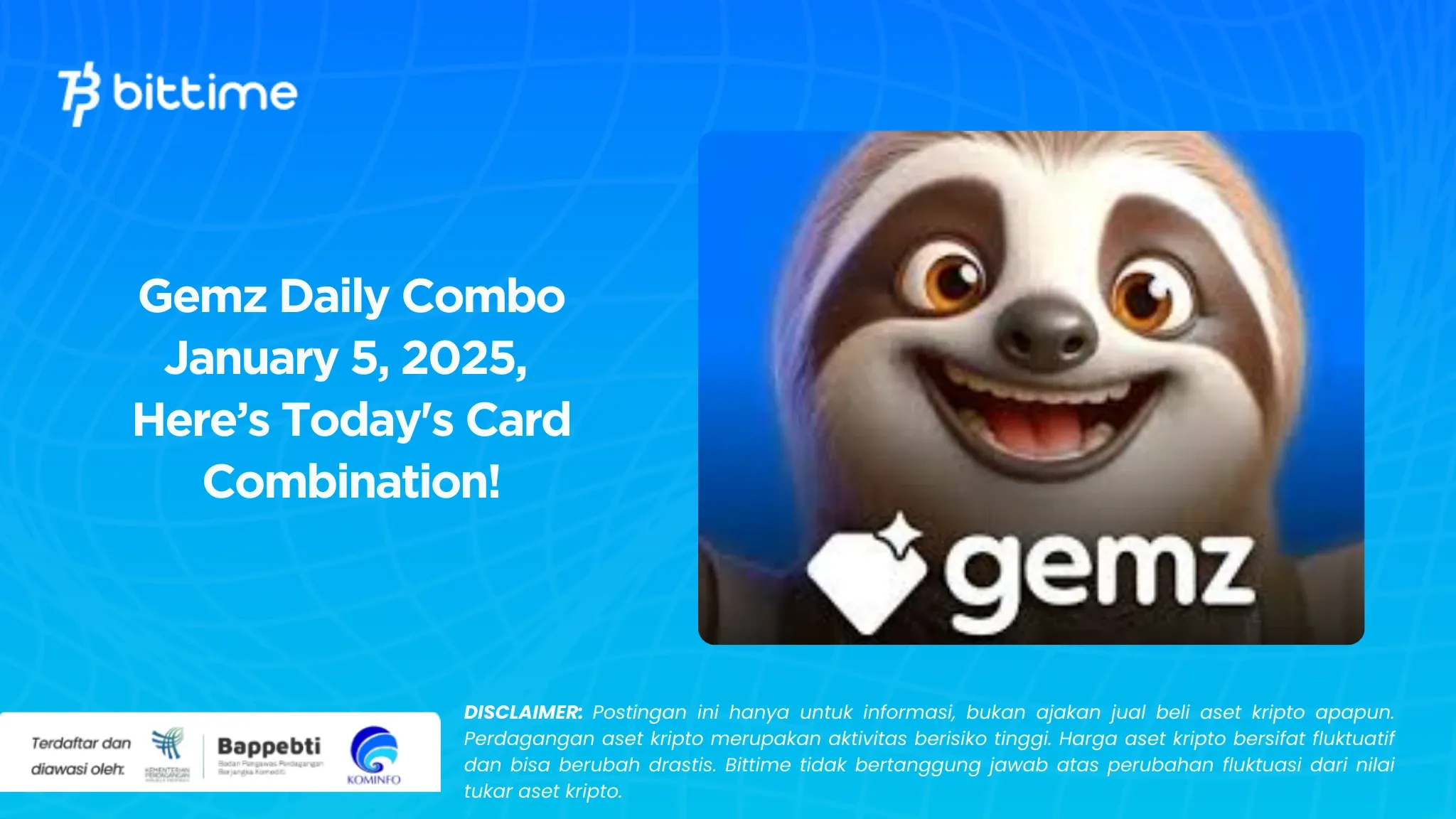 Gemz Daily Combo January 5, 2025, Here’s Today's Card Combination!