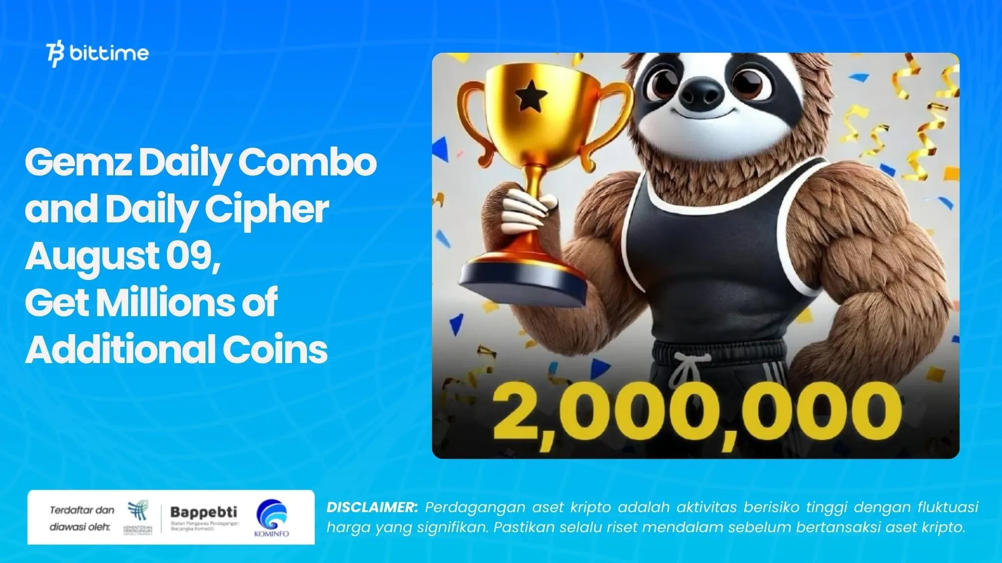 Gemz Daily Combo and Daily Cipher August 09, Get Millions of Additional Coins.webp