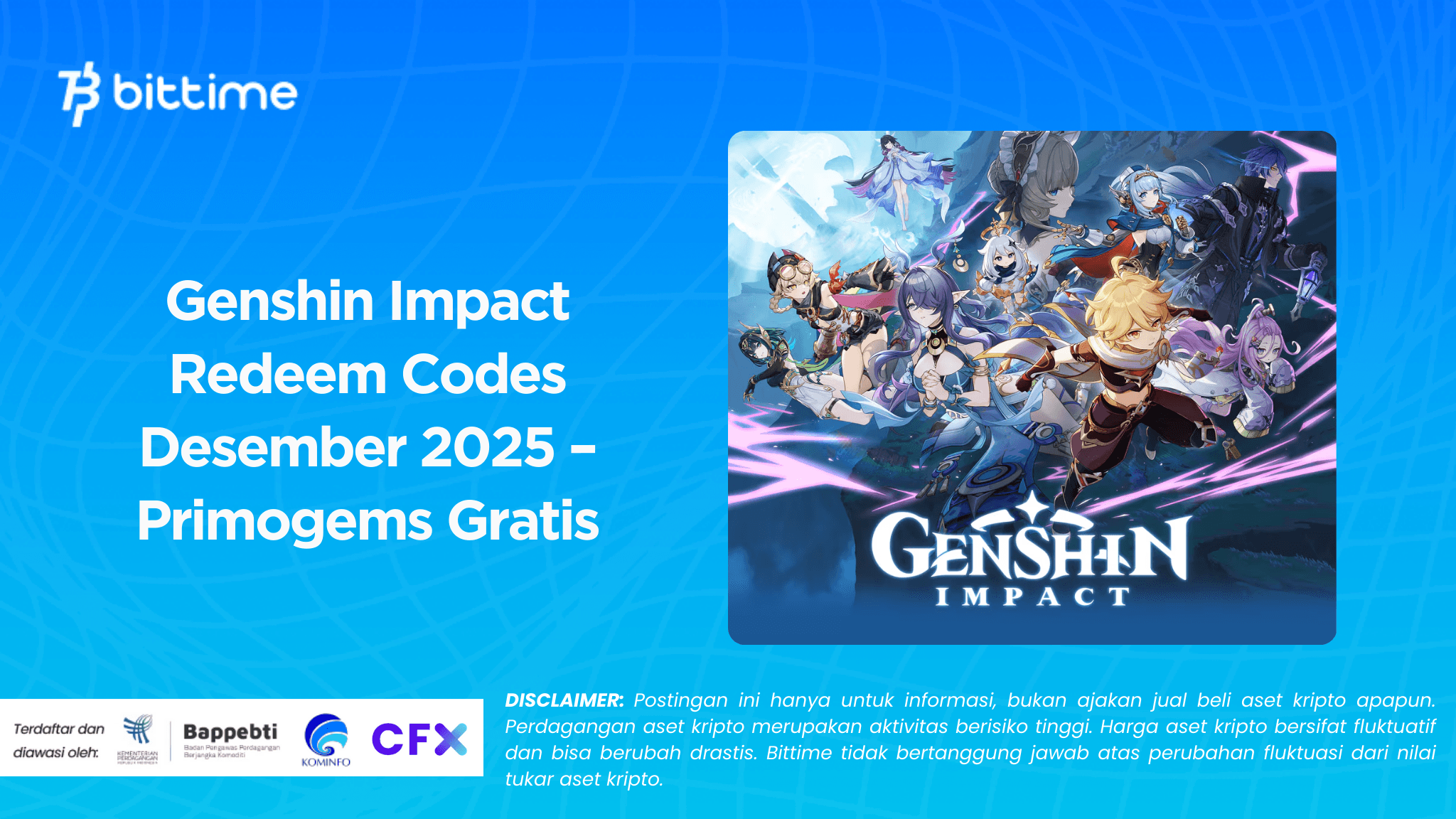 Genshin Impact Redeem Codes Desember 2025 – Primogems Gratis