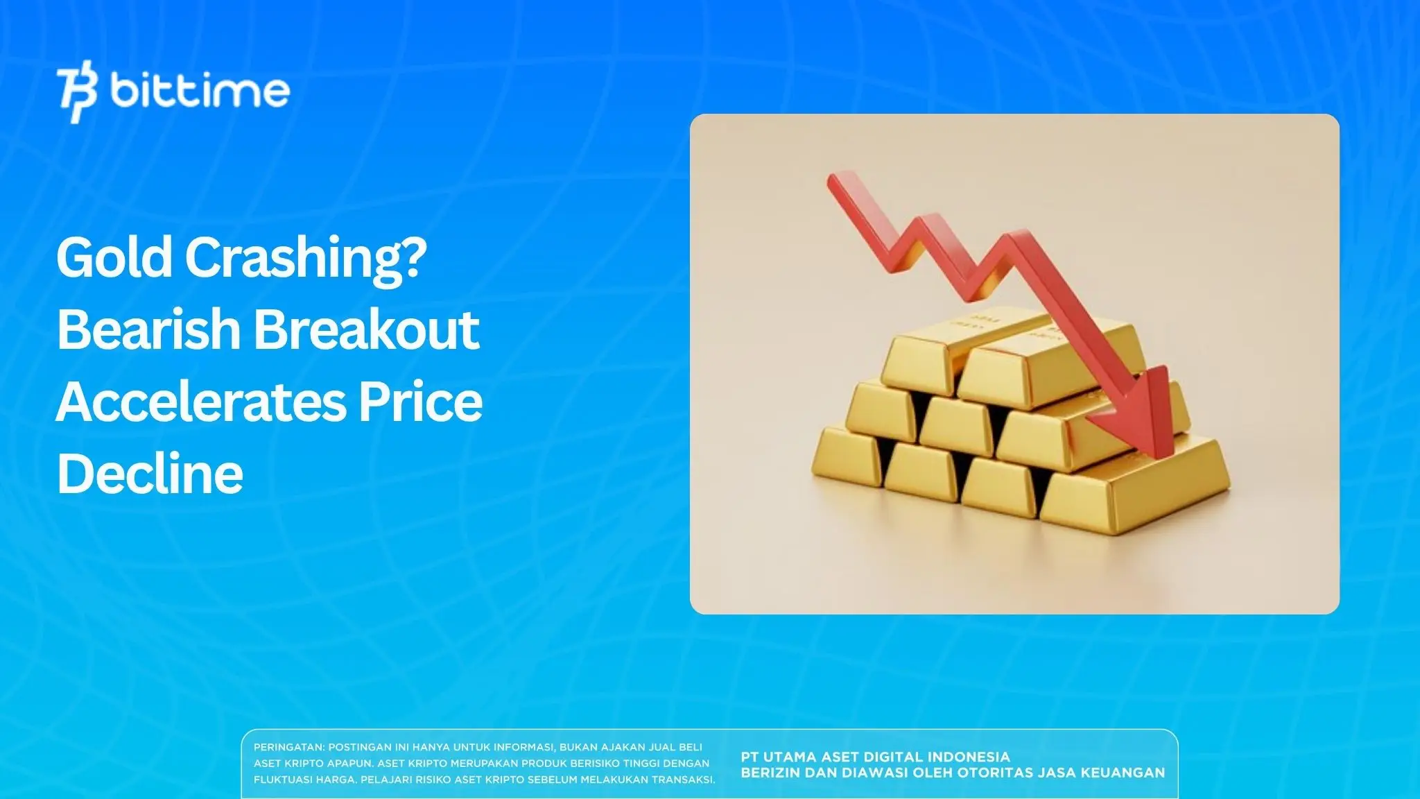Gold Crashing? Bearish Breakout Accelerates Price Decline
