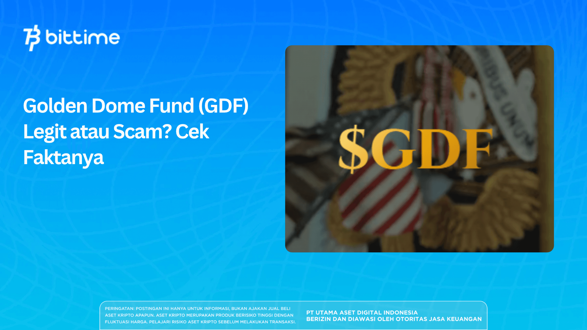Golden Dome Fund (GDF) Legit atau Scam? Cek Faktanya