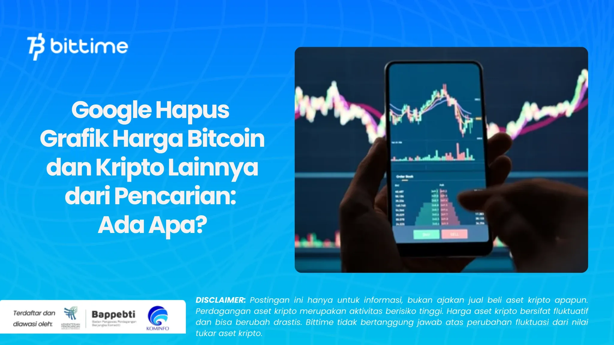 Google Hapus Grafik Harga Bitcoin dan Kripto Lainnya