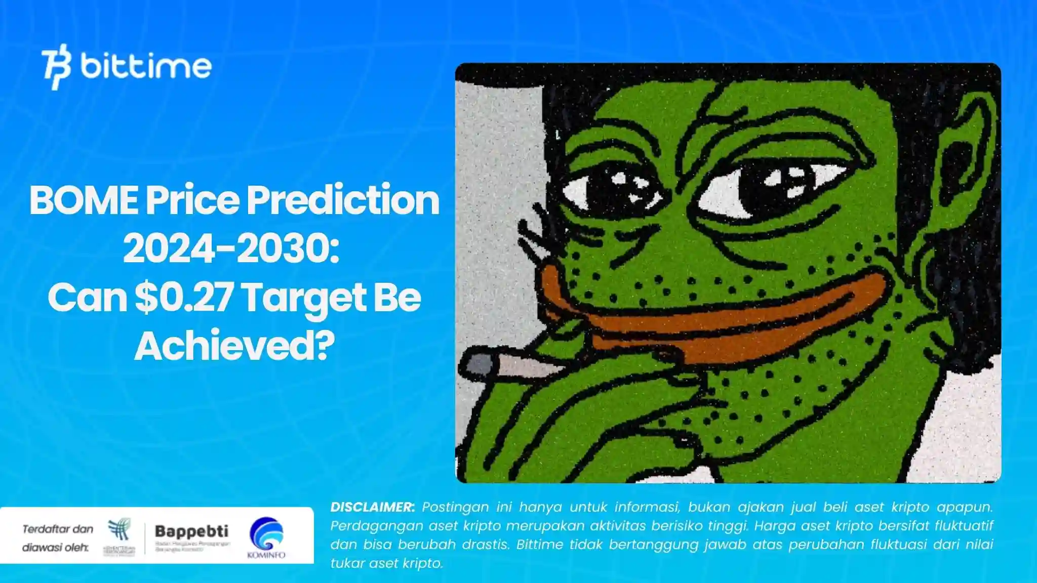 BOME Price Prediction 2024-2030: Can $0.27 Target Be Achieved?