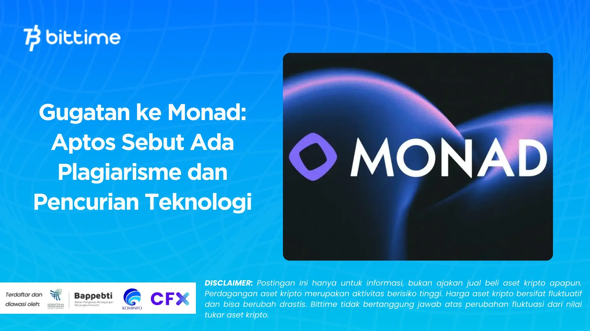 Gugatan ke Monad Aptos Sebut Ada Plagiarisme dan Pencurian Teknologi