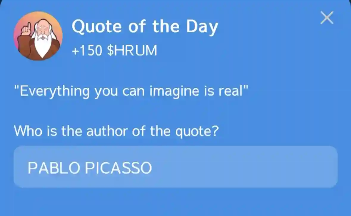 HRUM Daily Quote Latest October 14, 2024 Today - answer.webp