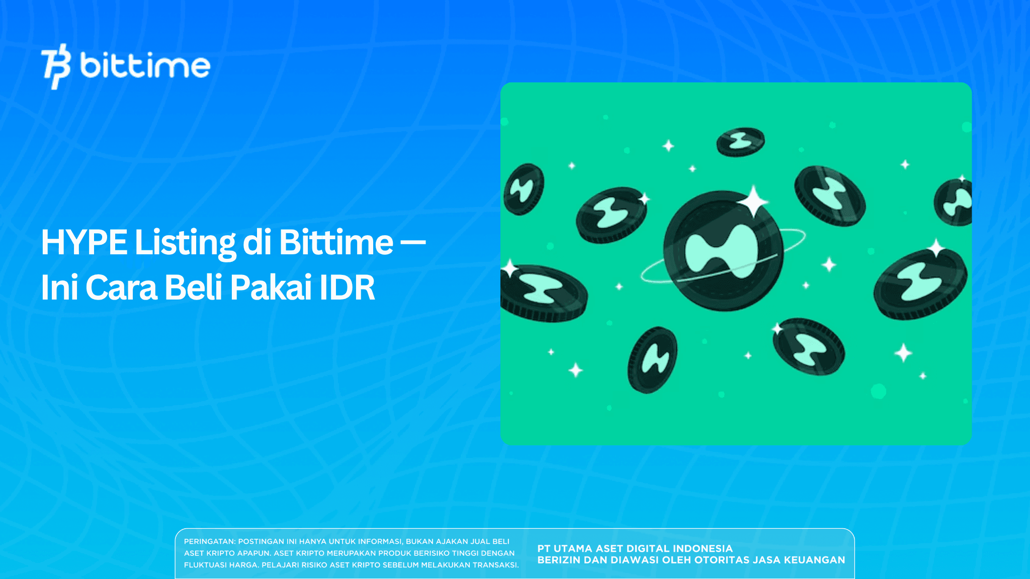 HYPE Listing on Bittime — Here's How to Buy Using IDR