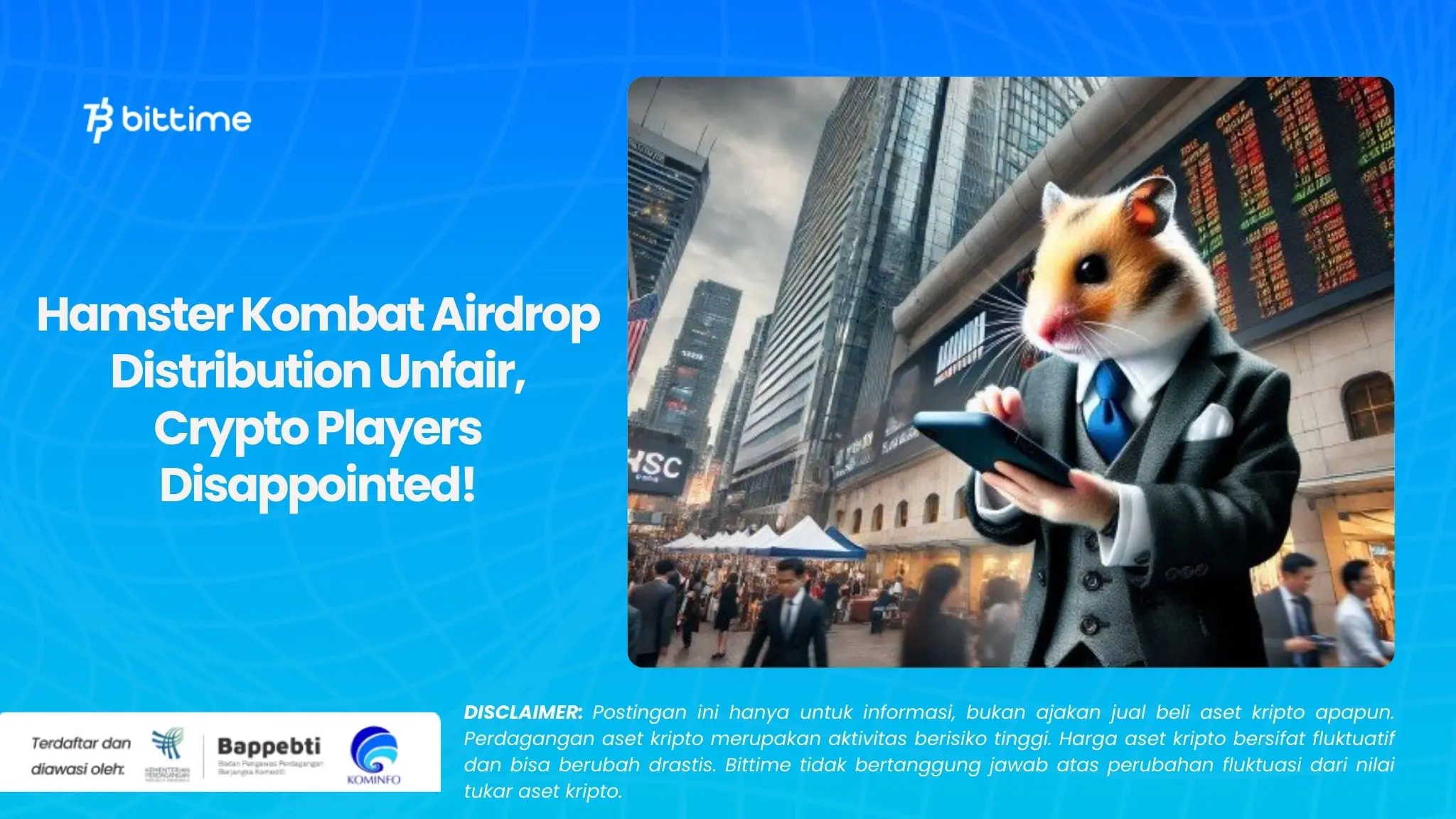 Hamster Kombat Airdrop Distribution Unfair, Crypto Players Disappointed!.webp