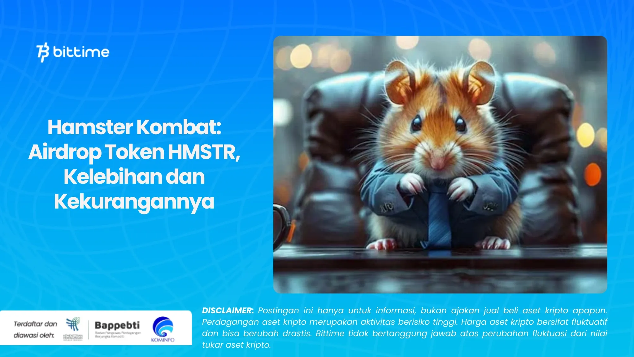 Hamster Kombat: Airdrop Token HMSTR, Kelebihan dan Kekurangannya