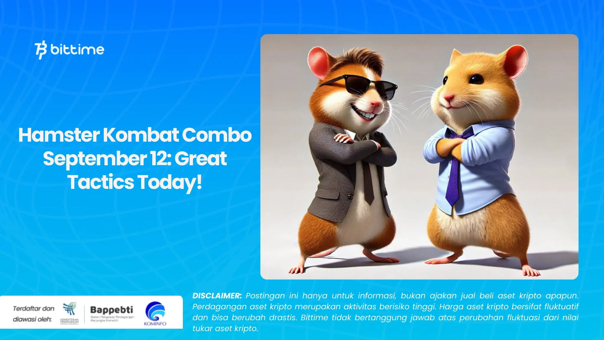 Hamster Kombat Combo 12 September Taktik Hebat Hari Ini!