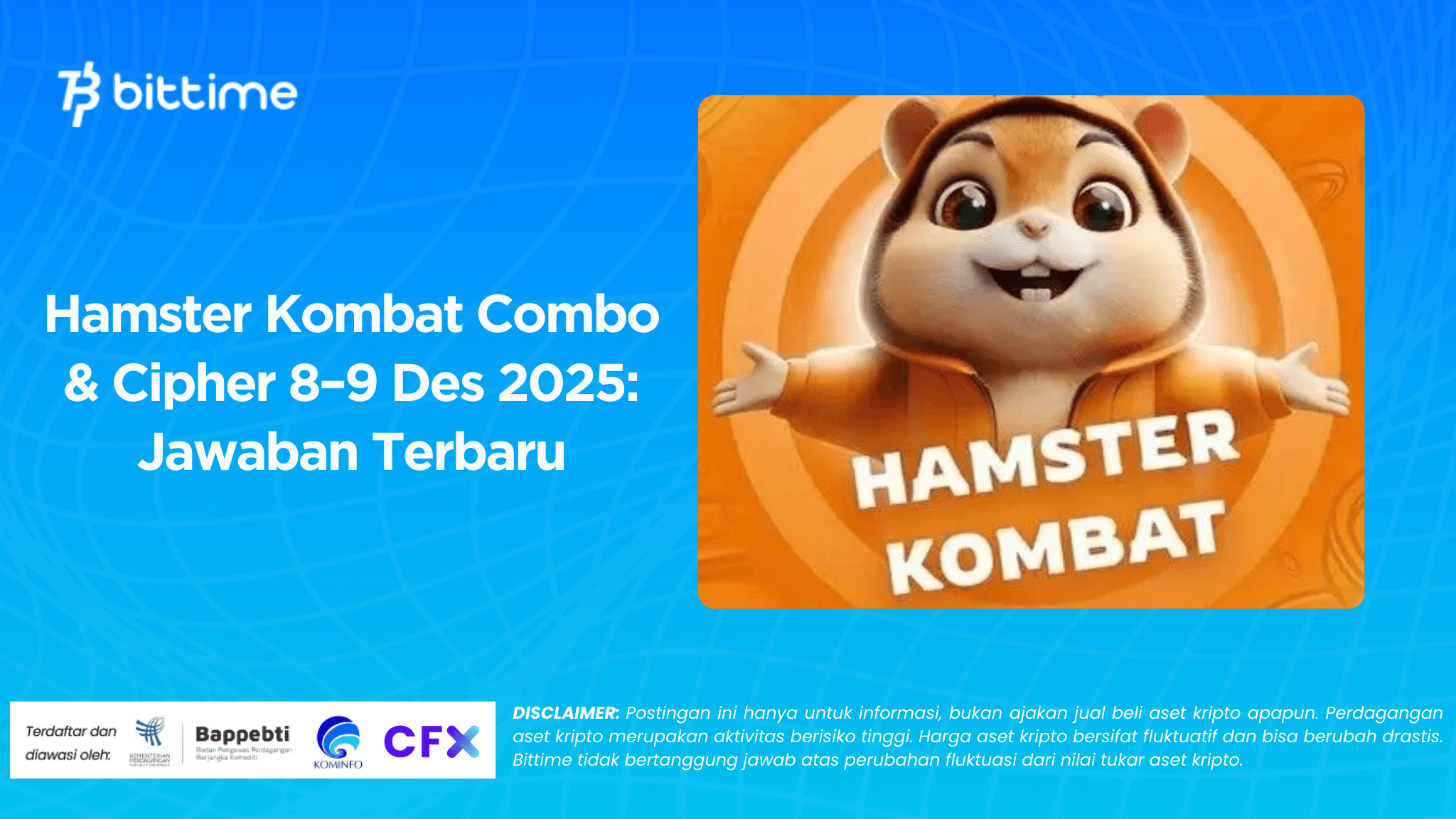 Hamster Kombat Combo & Cipher Dec 8–9, 2025: Latest Answers